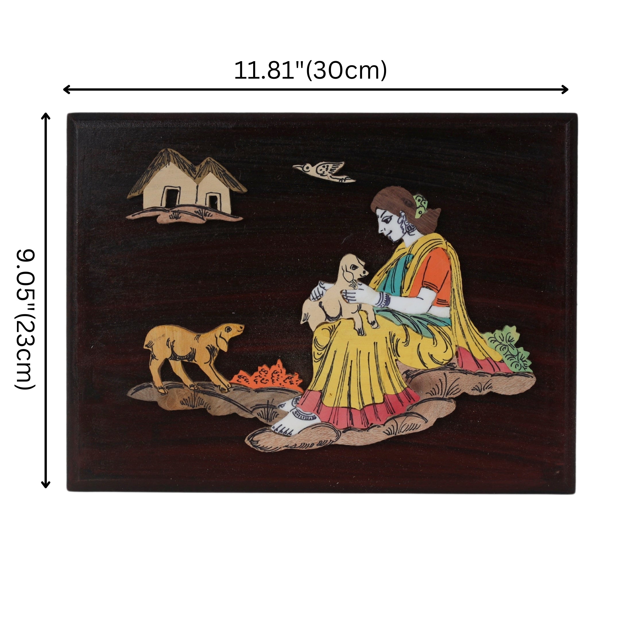 3D Rural Life Wall Decor