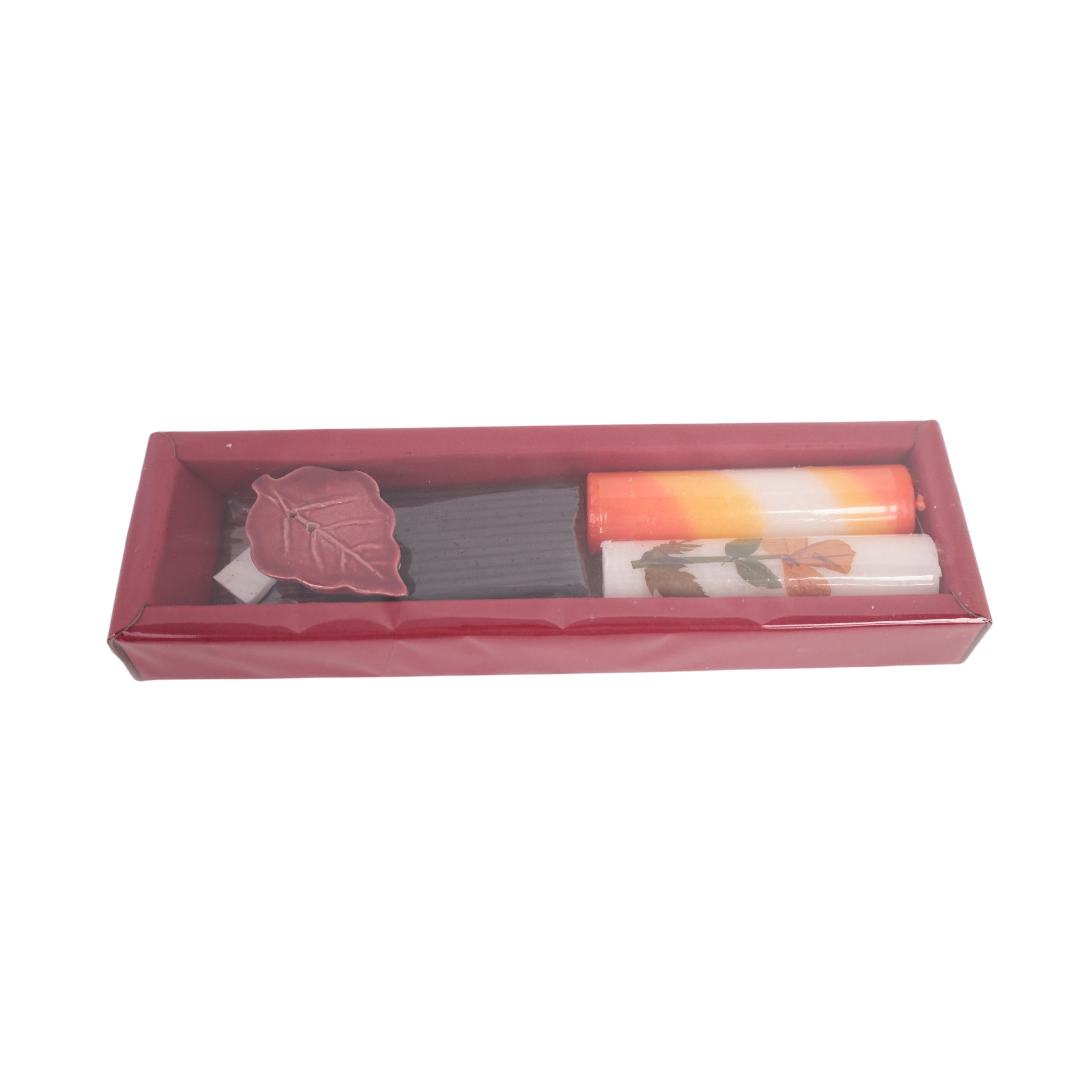 Aroma Therapy Candle Gift Hamper (Set of 3) – Including Incense Sticks