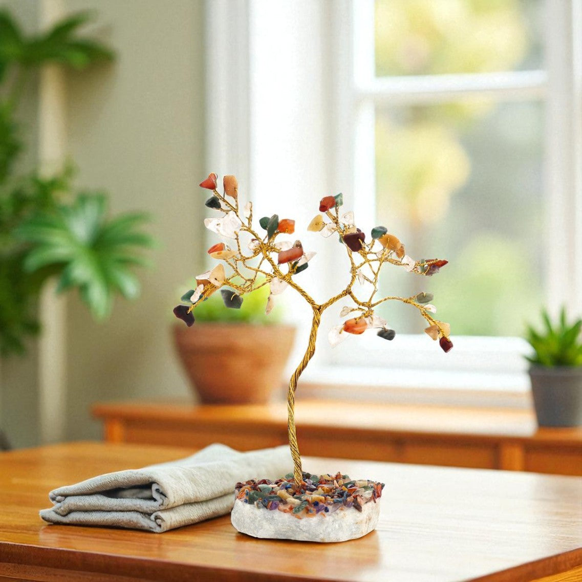 7 Stone chakra Wish tree/Crstal tree/ Gemstone tree