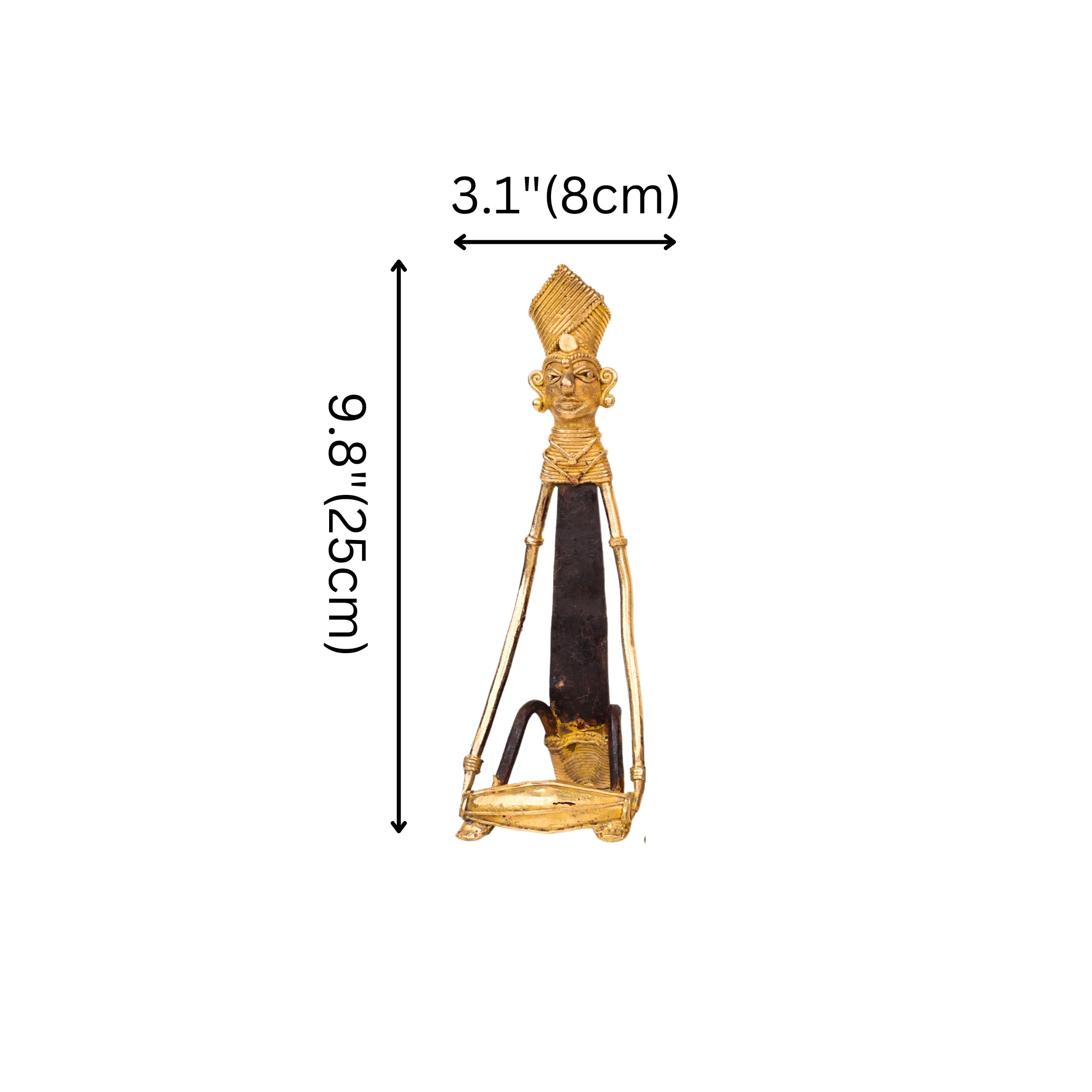 Dhokra Art Tribal Musicians - set of 4
