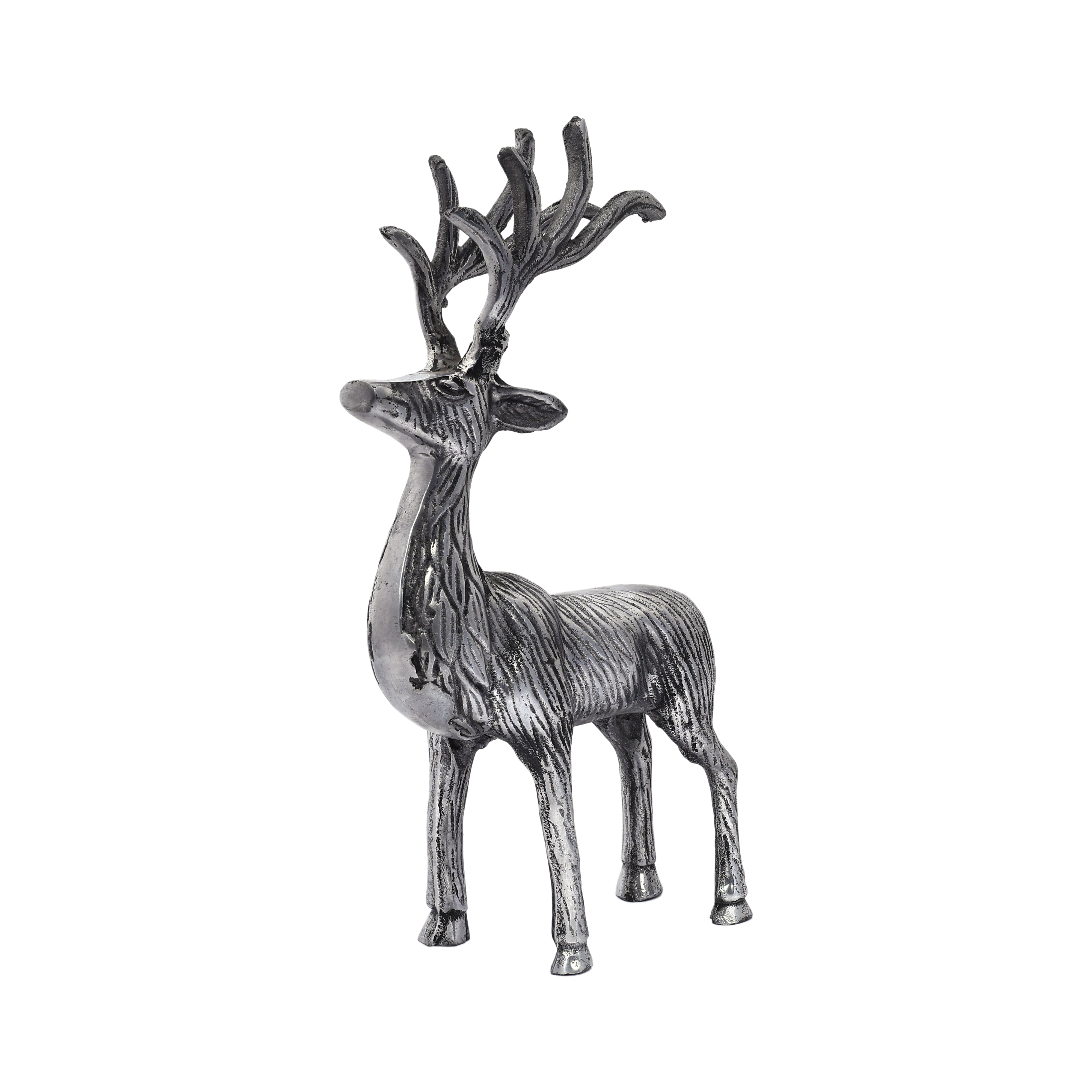Aluminium Deer Figurine for Home Decor