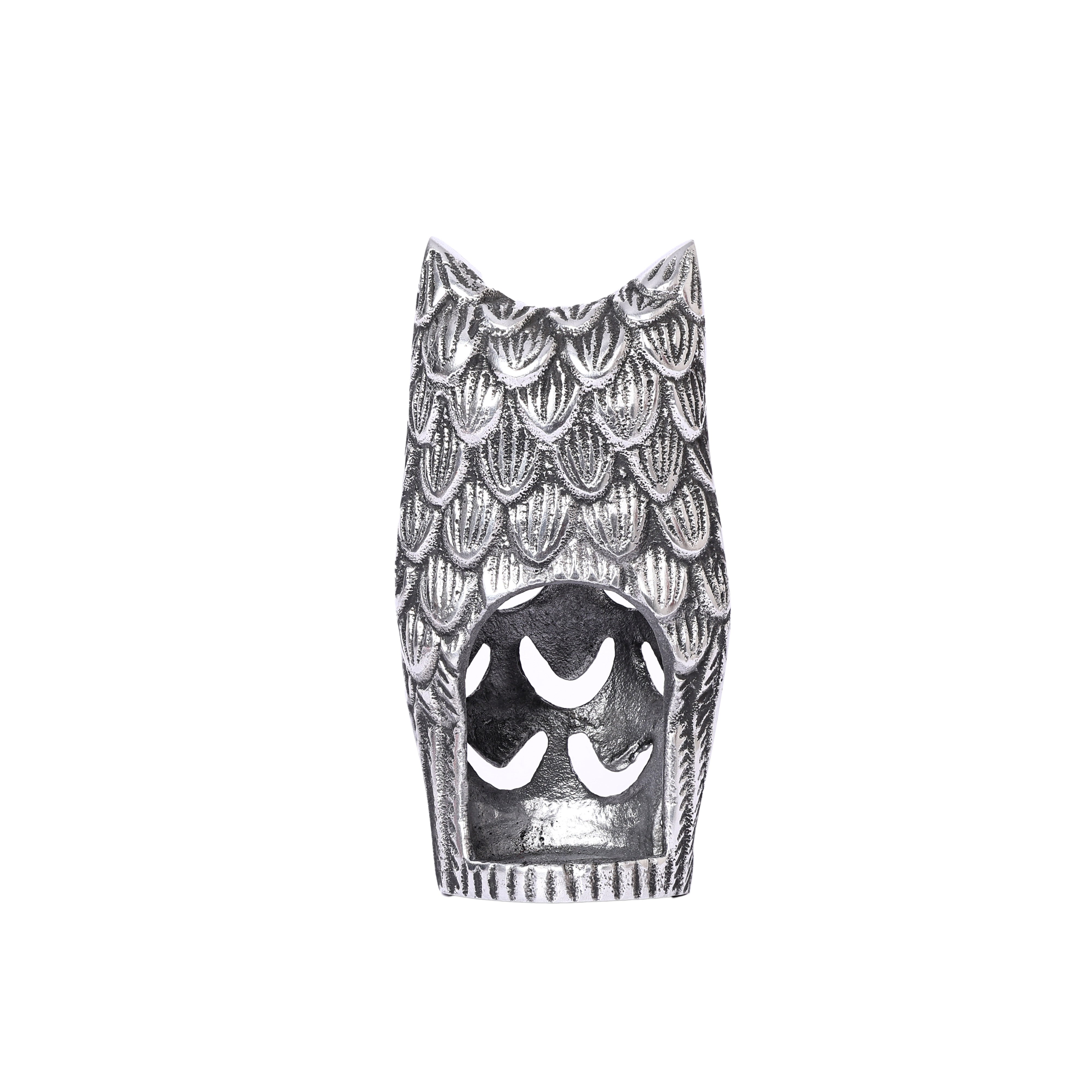 Aluminium Owl Figurine for Home Decor