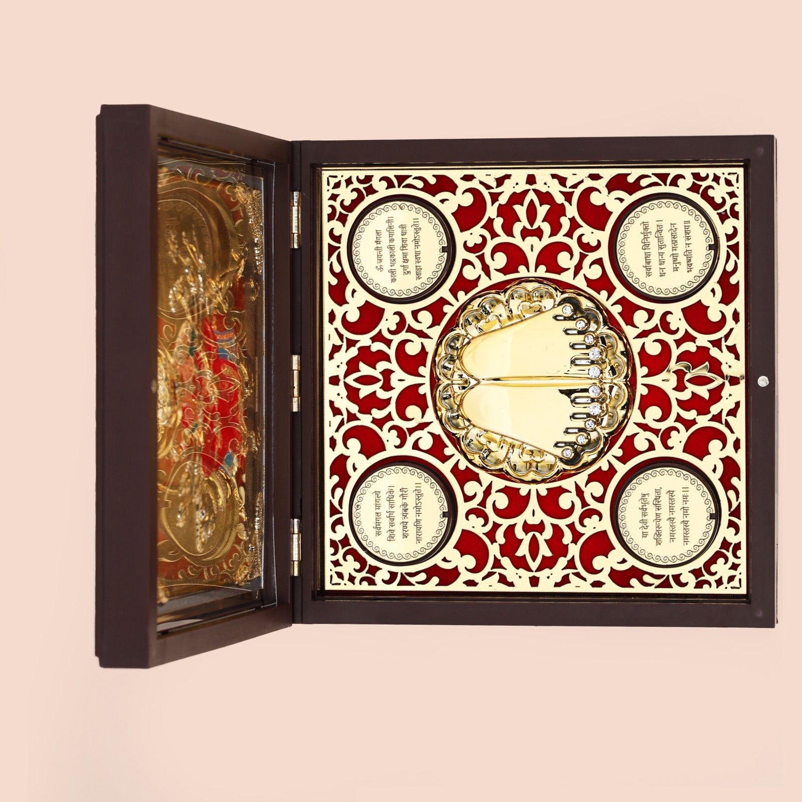 Amba Mata Premium Pooja Gift Box/Pooja Peti 