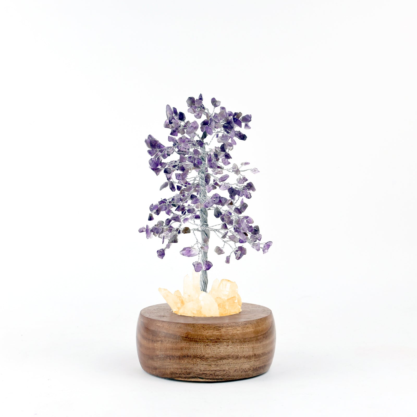 Amethyst Handcrafted Wish Tree Lamp 9.8 inch