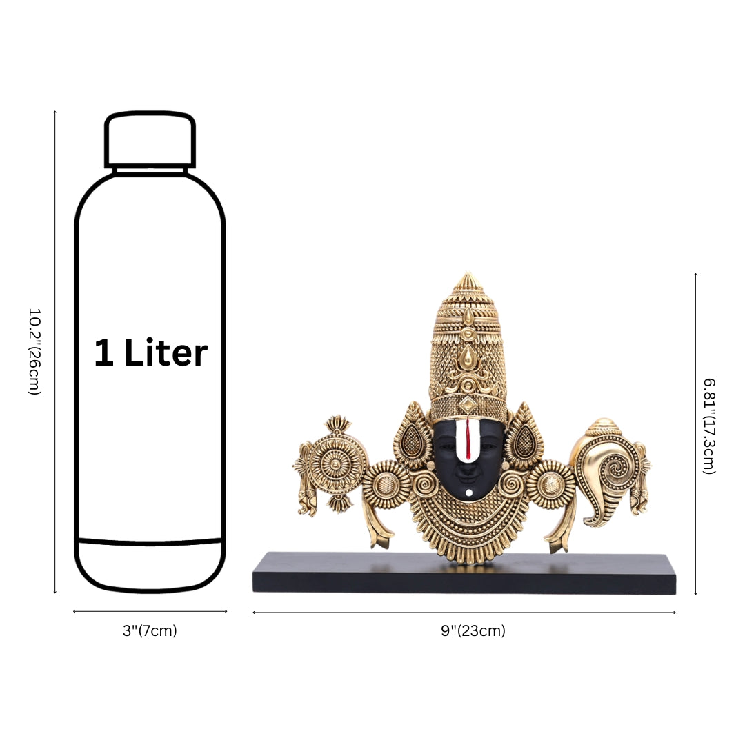 Antique Balaji Face Statue – Home Temple Decor