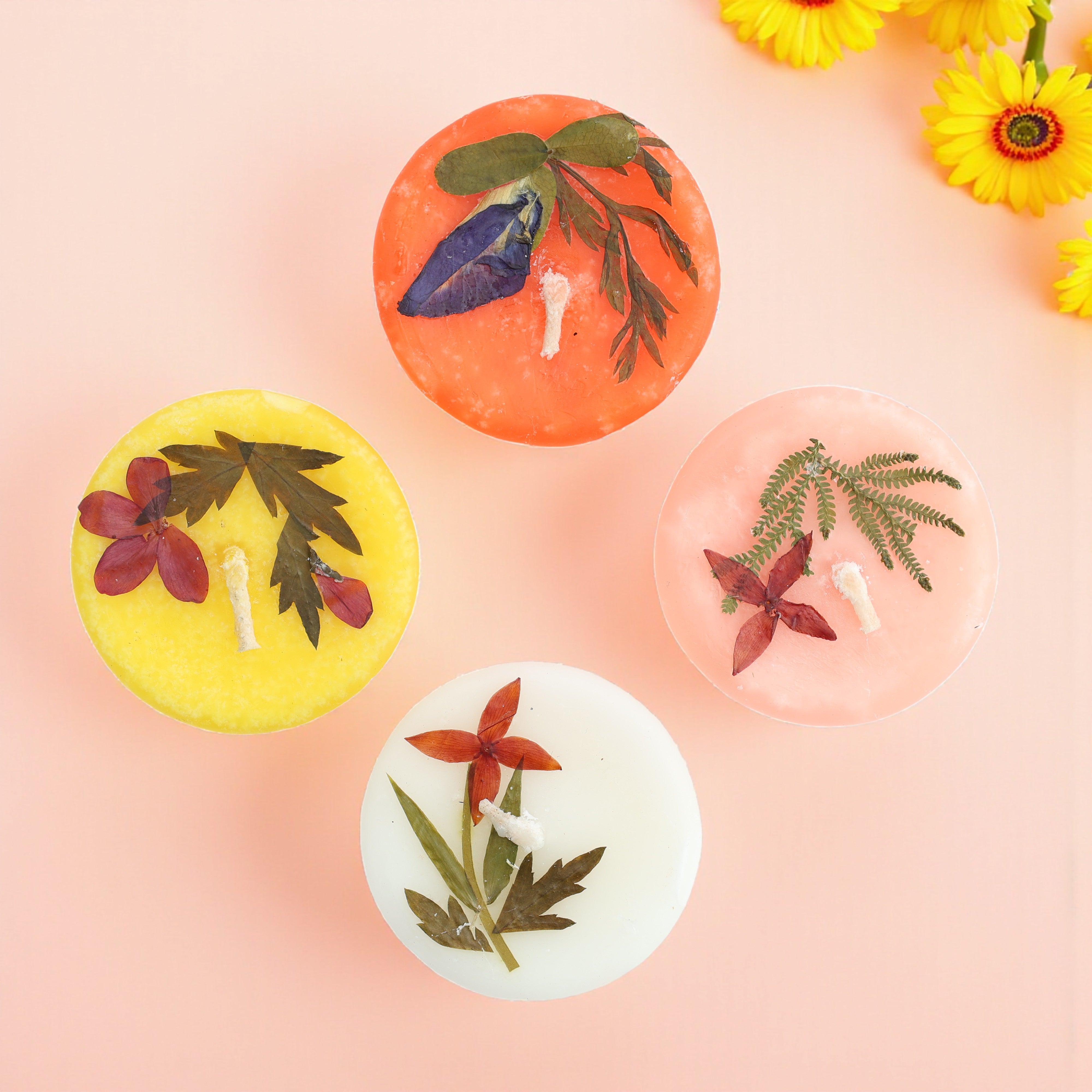 Assorted Floating Scented Soy Wax Candles