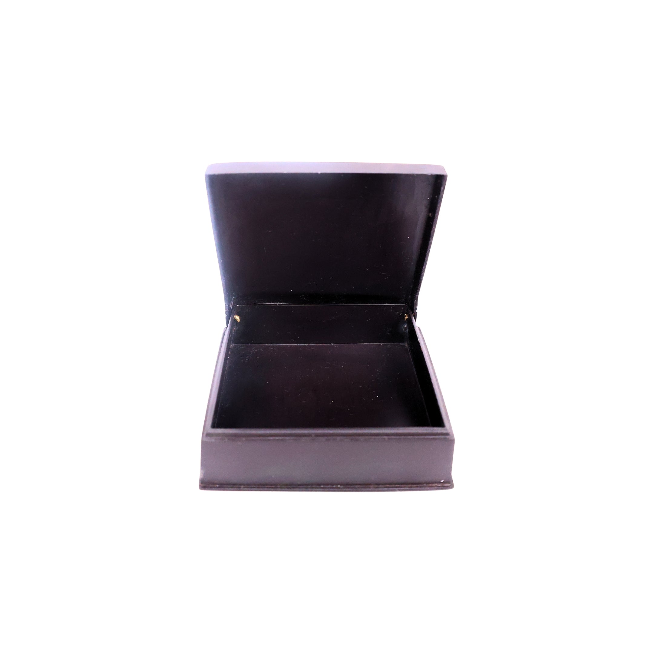 Black Multiutility Box - Bidri Art - Silver Inlay Work 