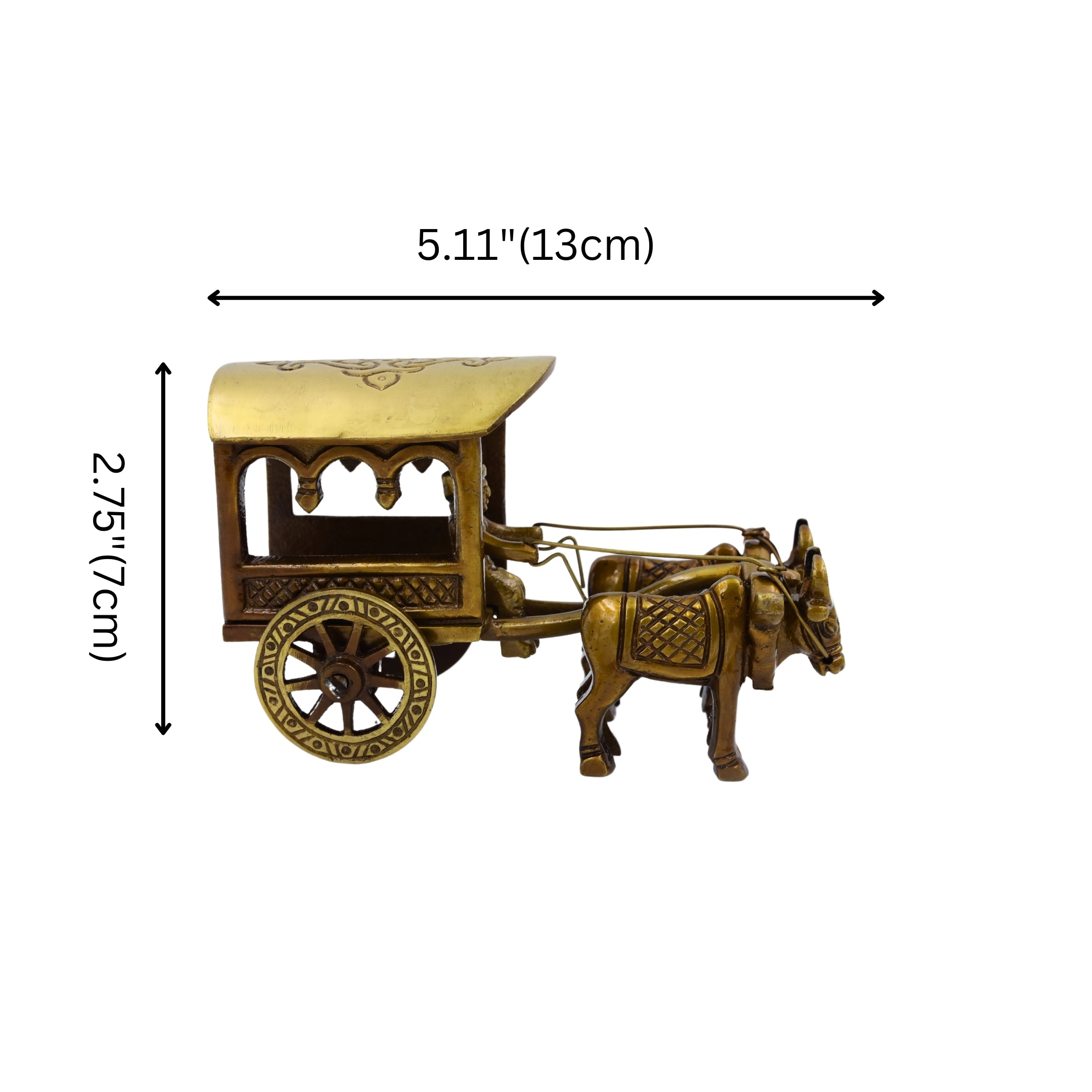 Brass Bullock Cart