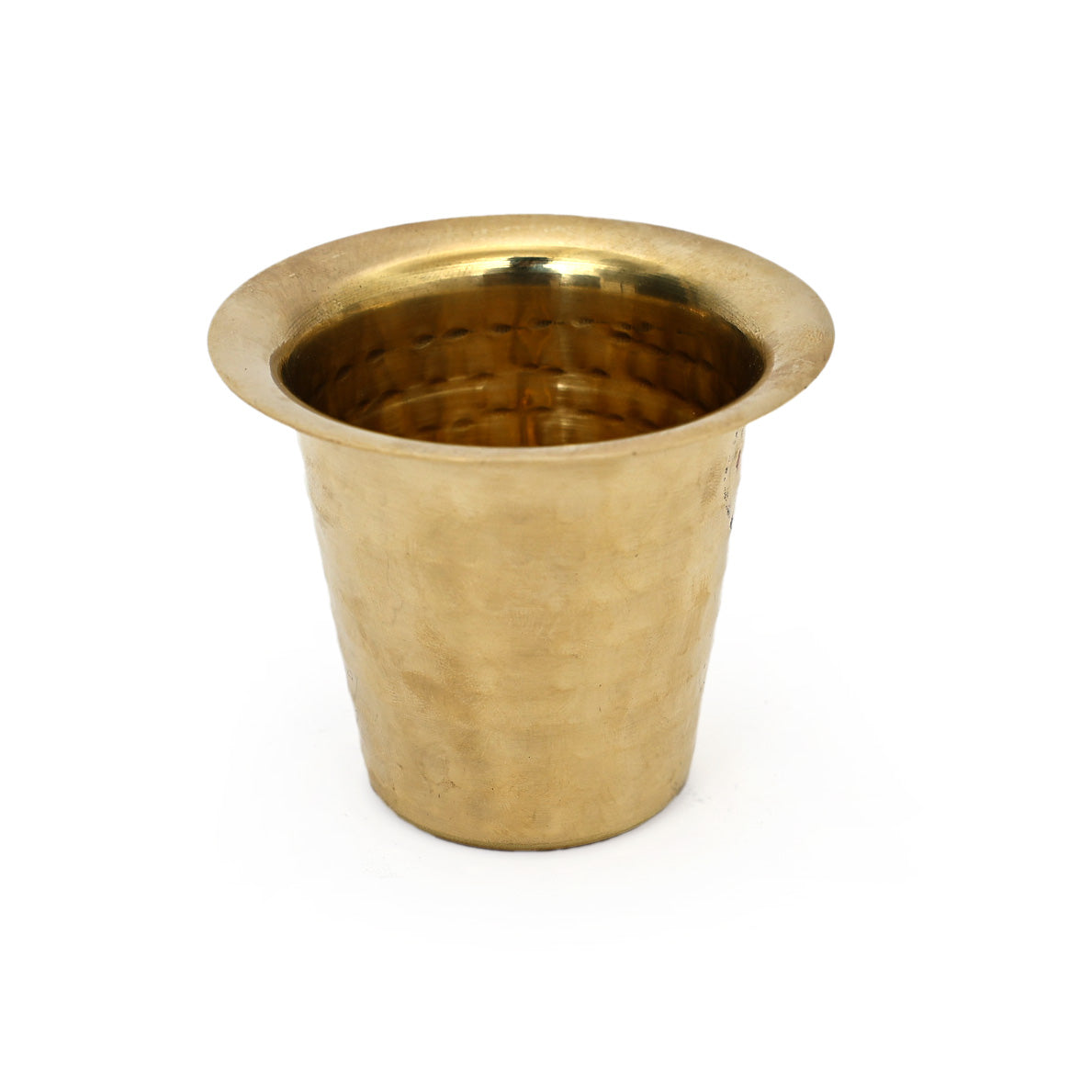 Brass Glossy Dabara set with Tumbler