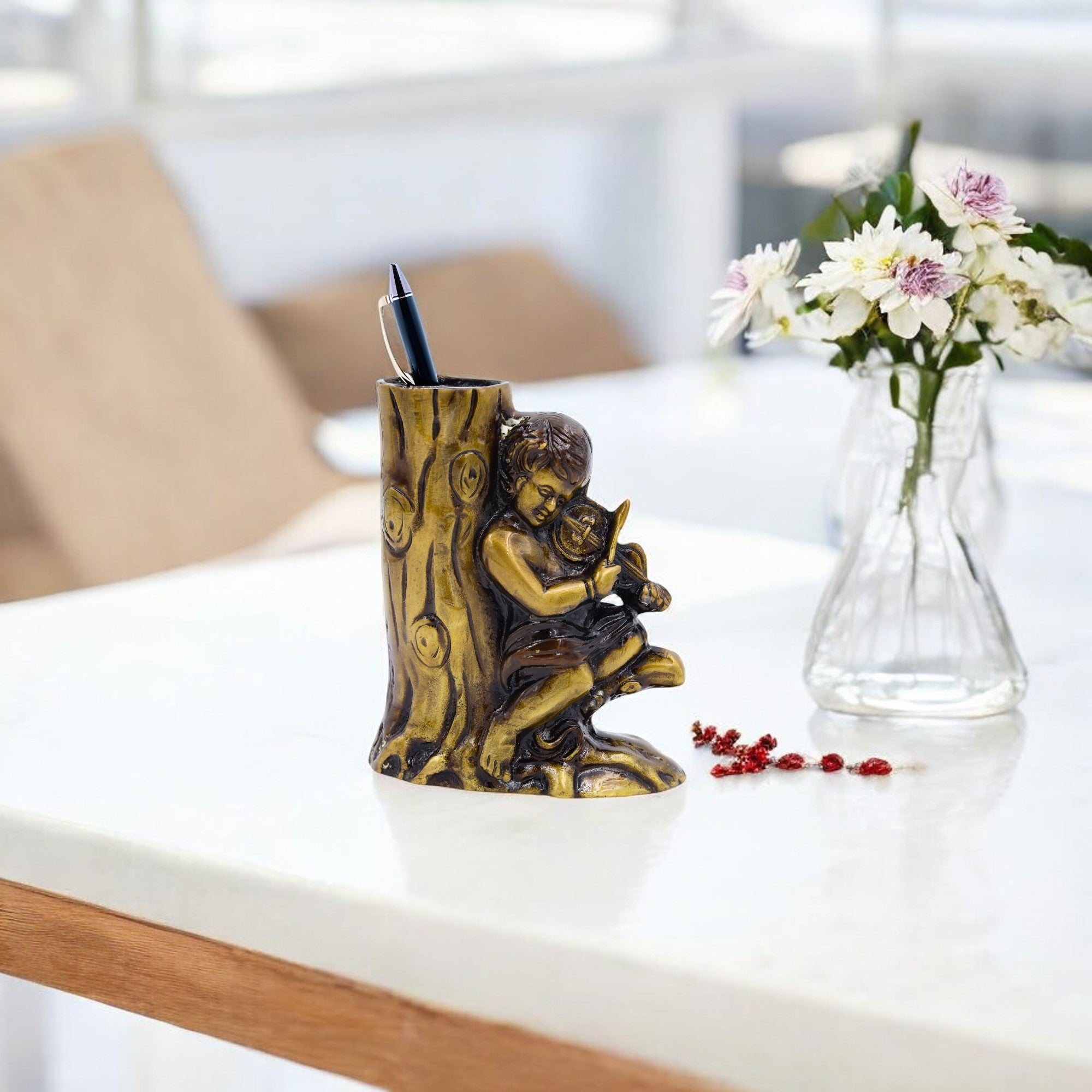 Brass Pen Stand