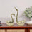 Brass Swan Pair