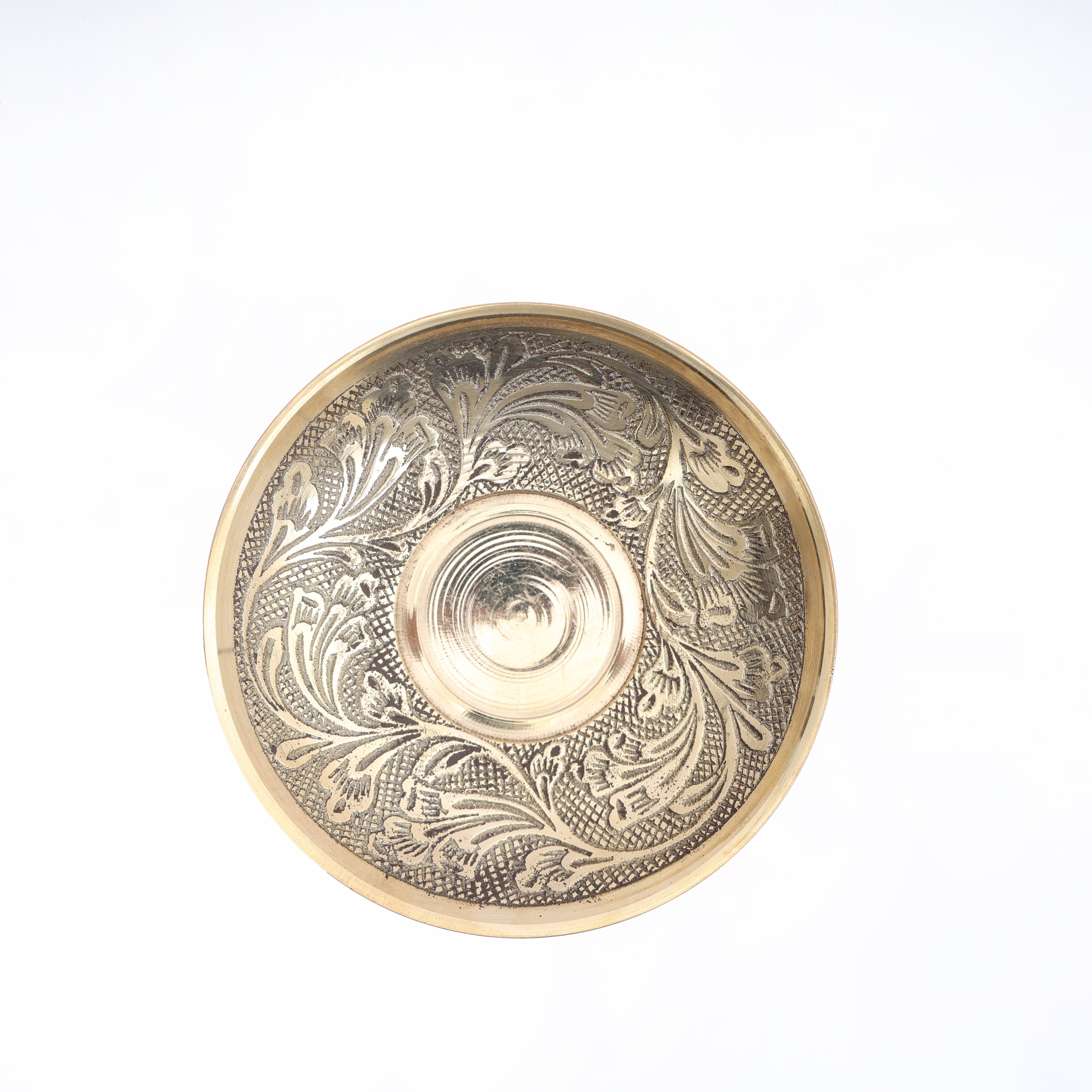 Brass Teapot Set with Cups and Saucer – Table Decor Item