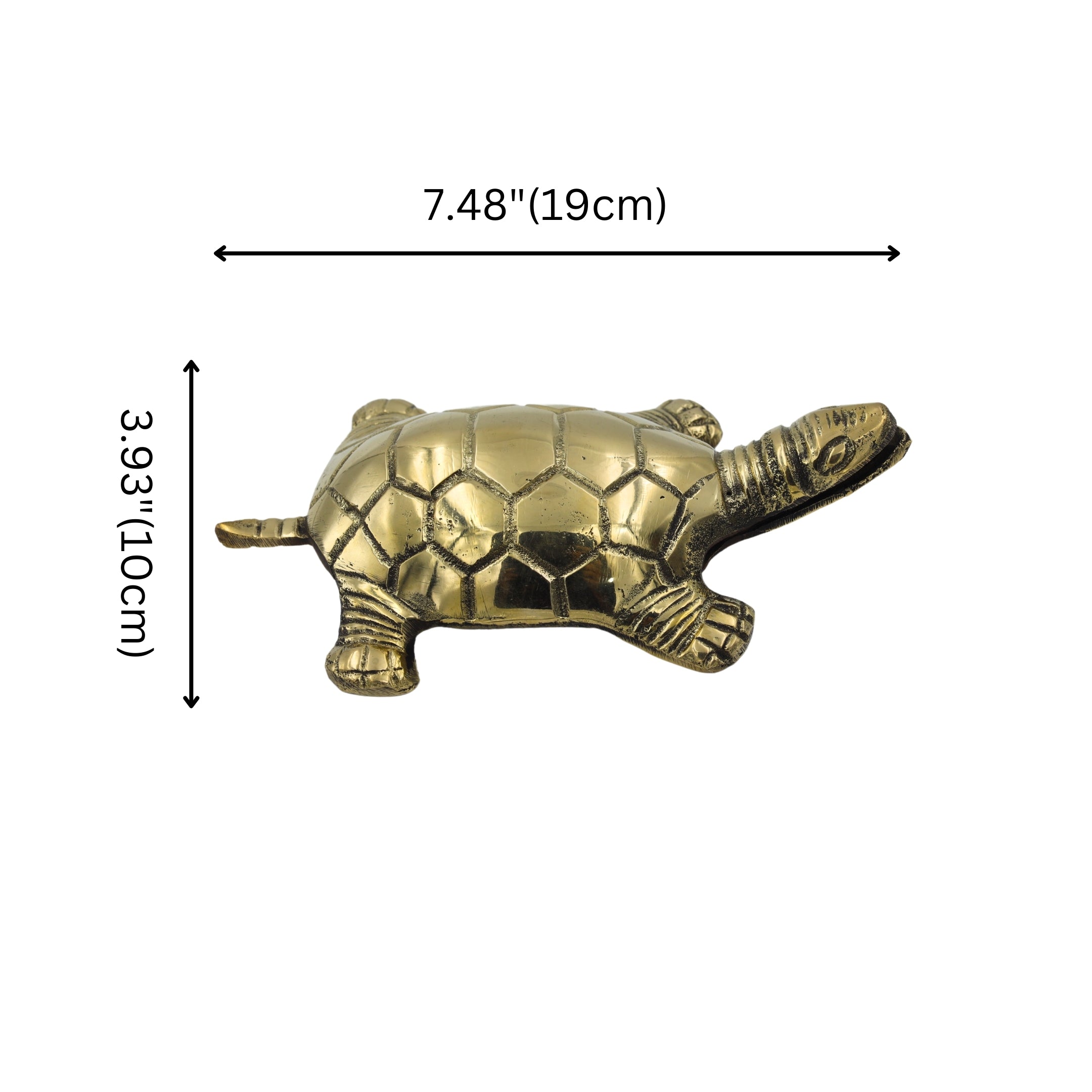 Brass Tortoise Yantra