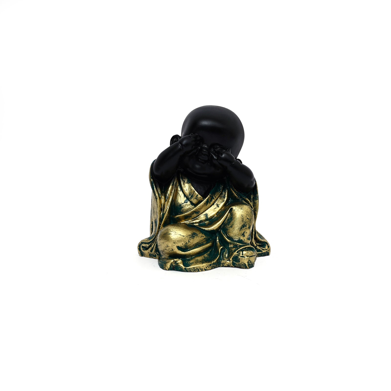 Bronze 3 wise Buddha figurines