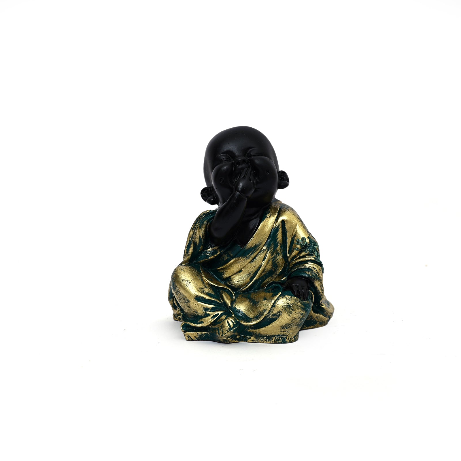 Bronze 3 wise Buddha figurines
