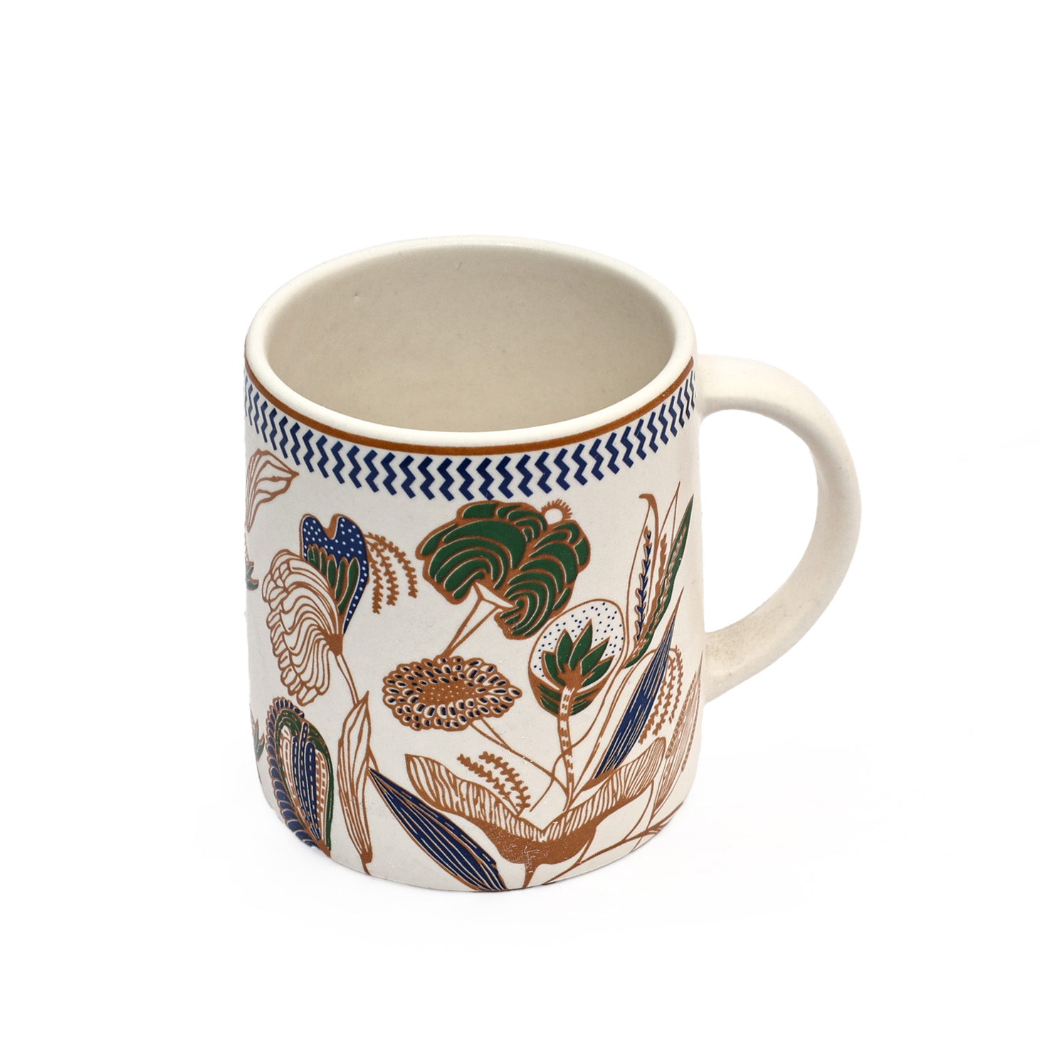 Ceramic Coffee Cup set with Tray