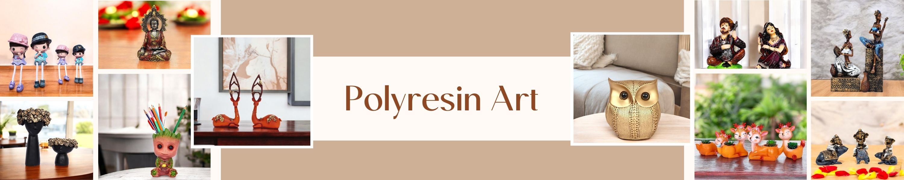 Polyresin art
