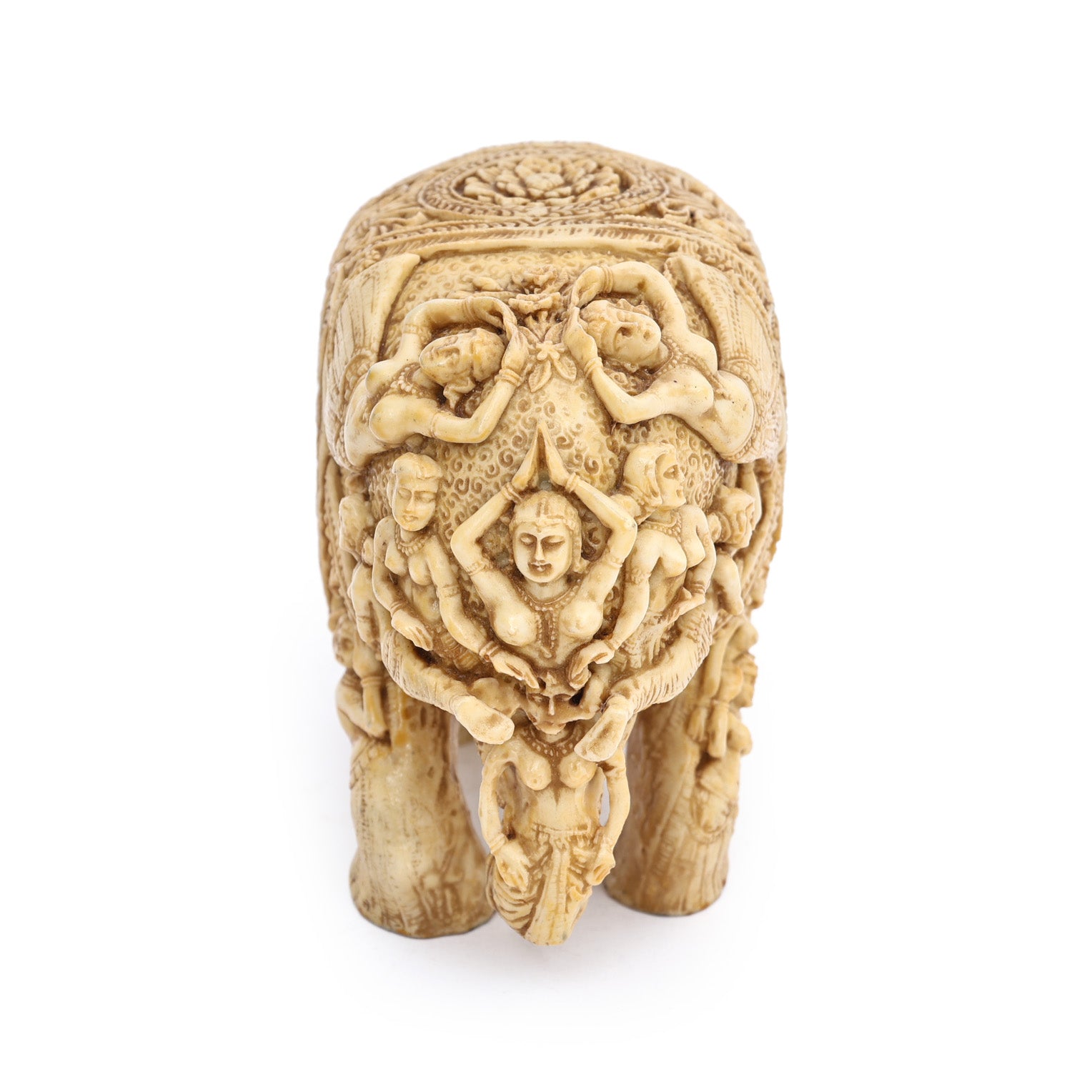 Culture Marble Elephant Figurine– Lady Elephant structure