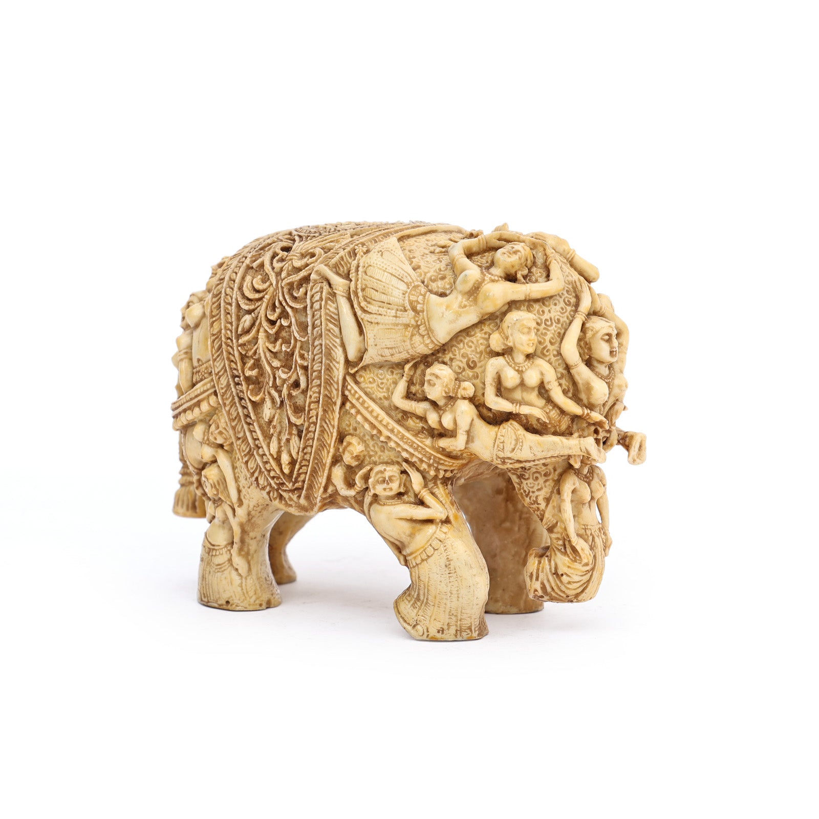 Culture Marble Elephant Figurine– Lady Elephant structure