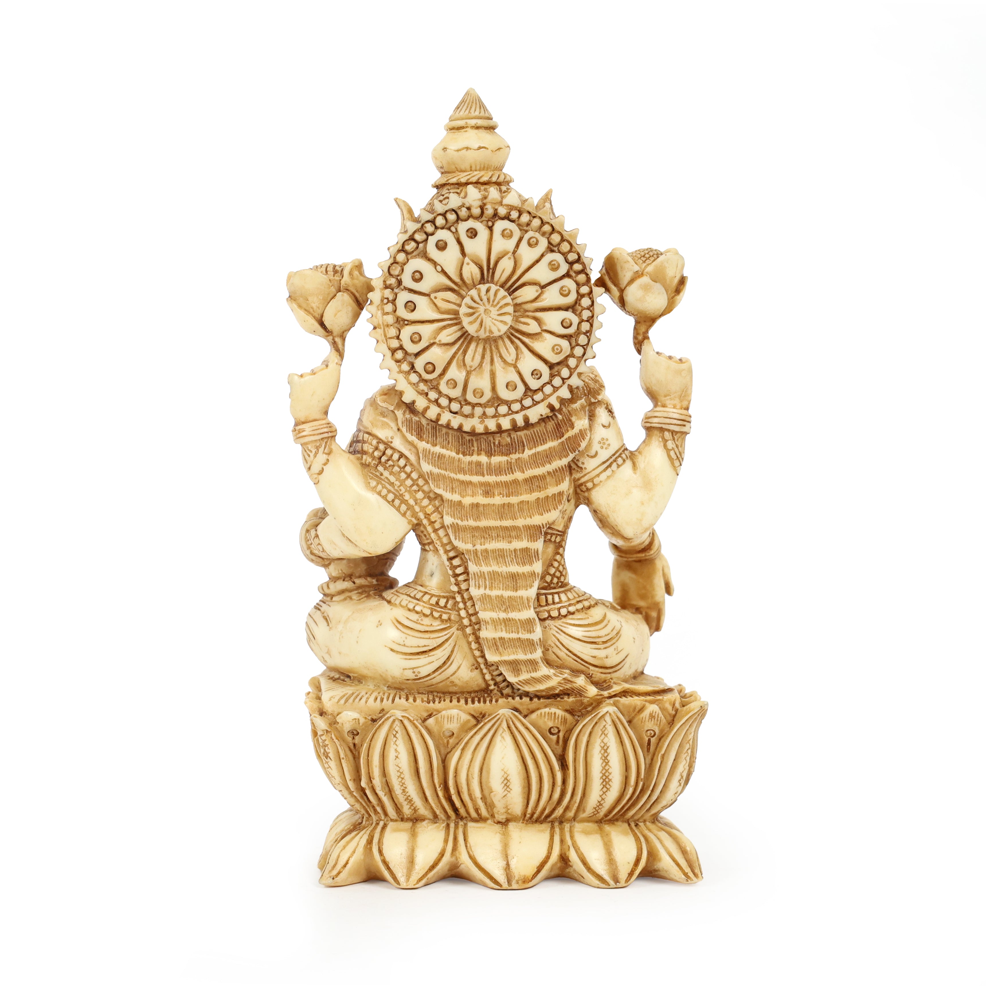 Cultured Marble Lakshmi Idol
