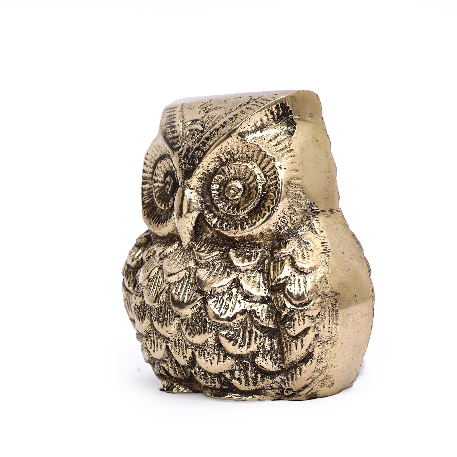 Decorative Brass Owl Showpiece