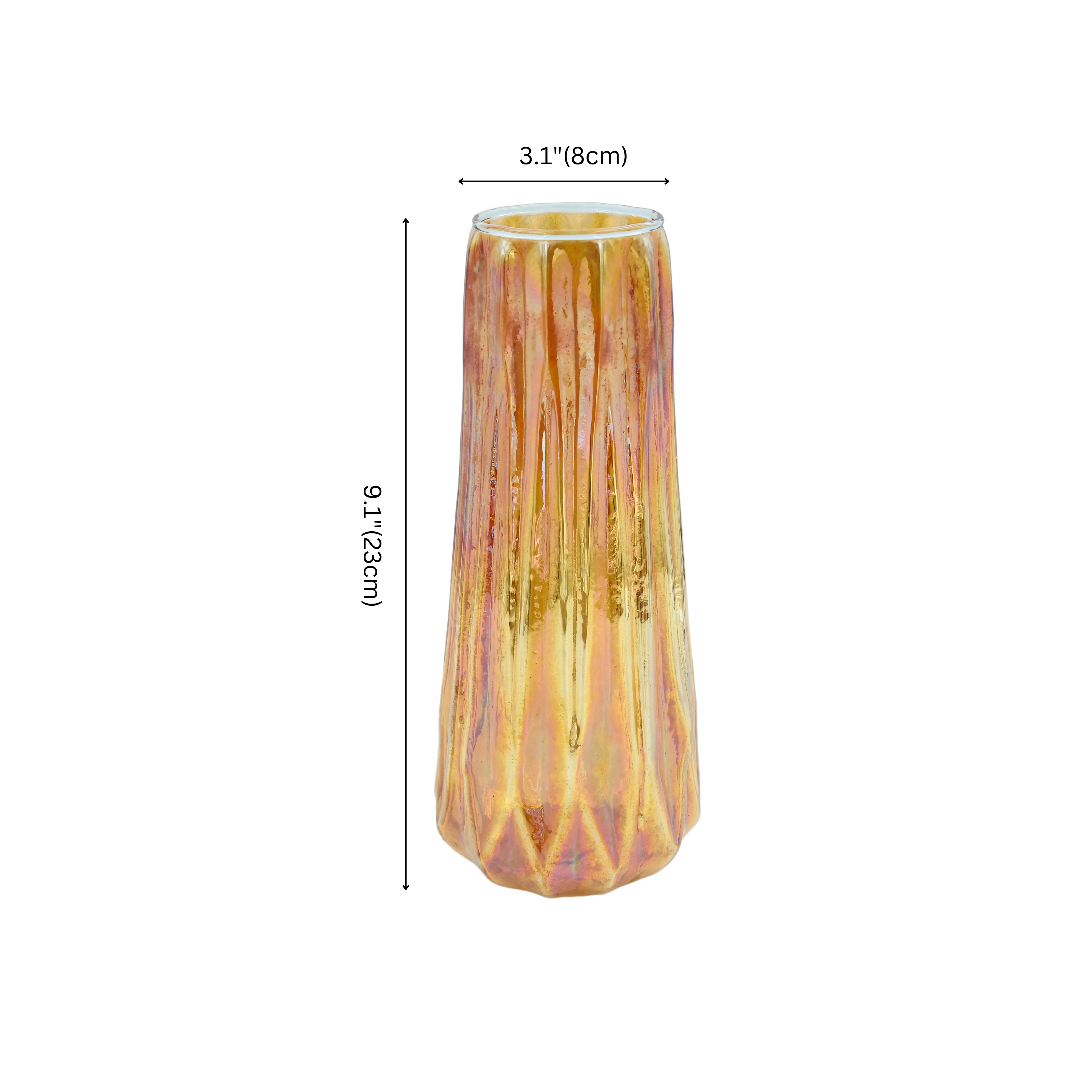 Decorative Glass Flower Vase