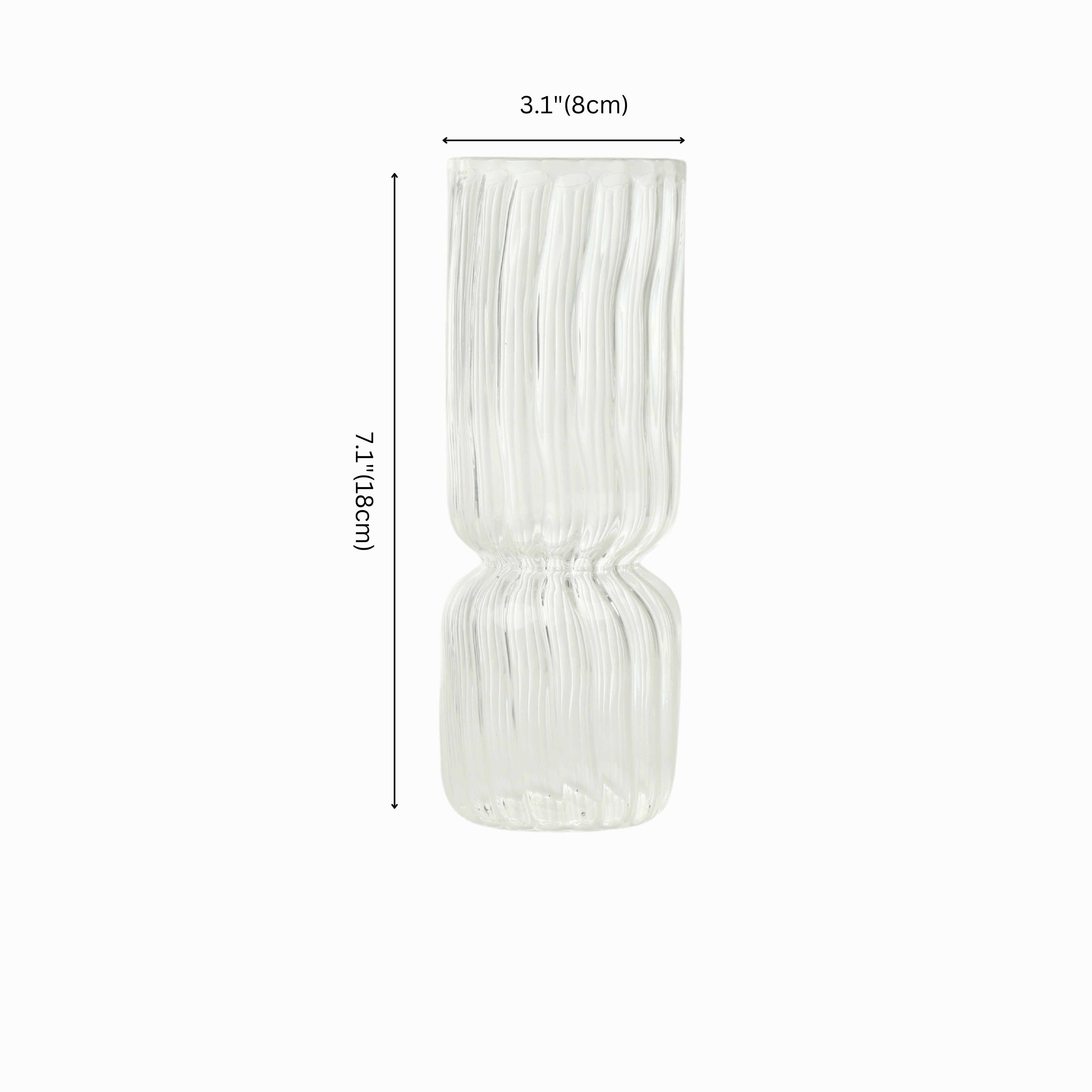 Elegant Decorative Glass Flower Vase – Perfect for Enhancing Home Decor