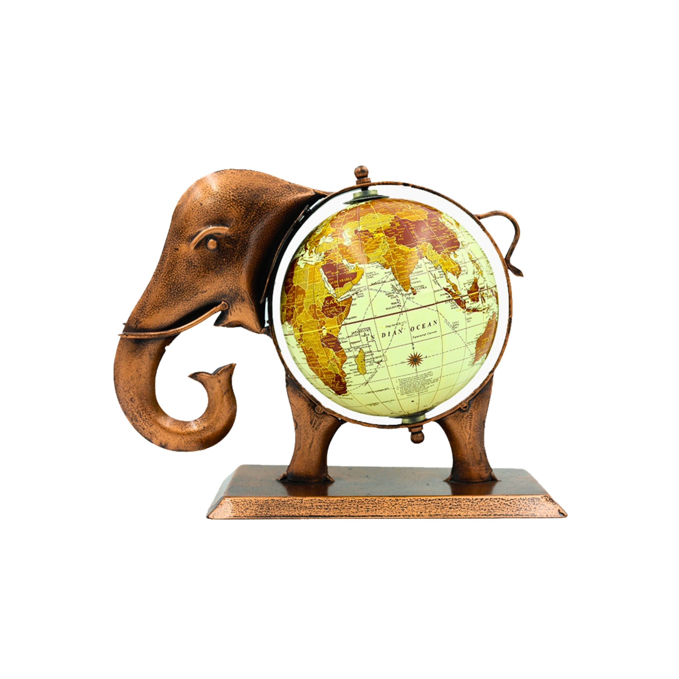 Elephant Globe Showpiece