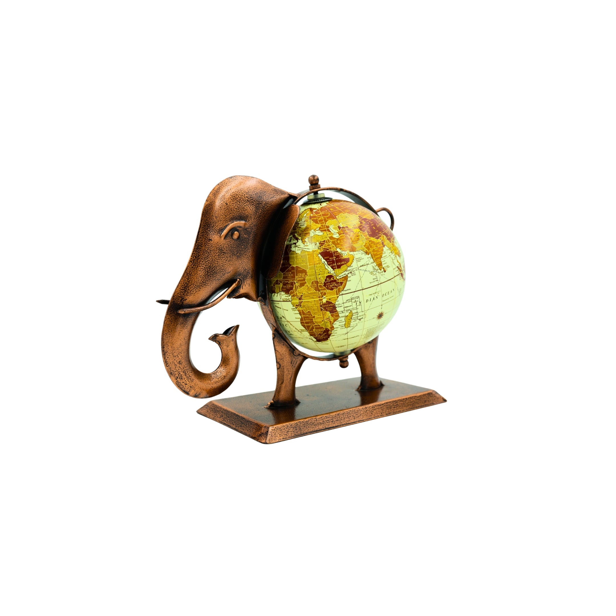 Elephant Globe Showpiece