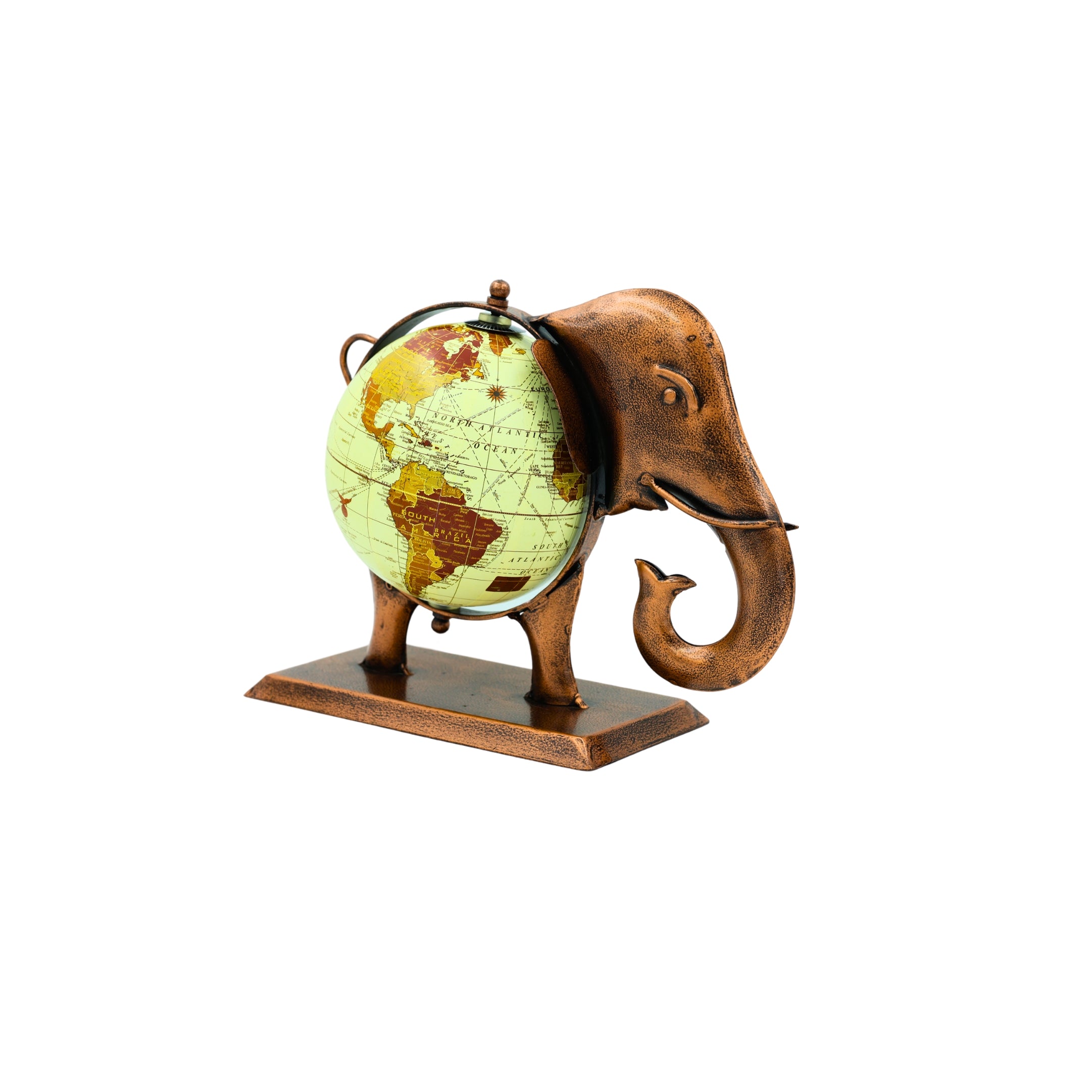 Elephant Globe Showpiece