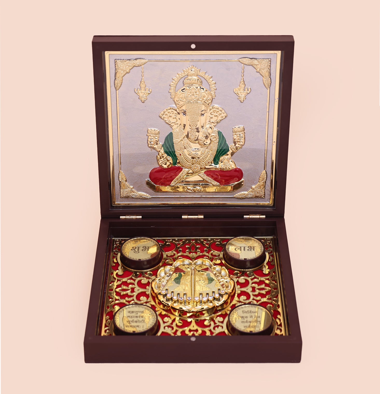 Ganesha Premium Pooja Gift Box/Pooja Peti 