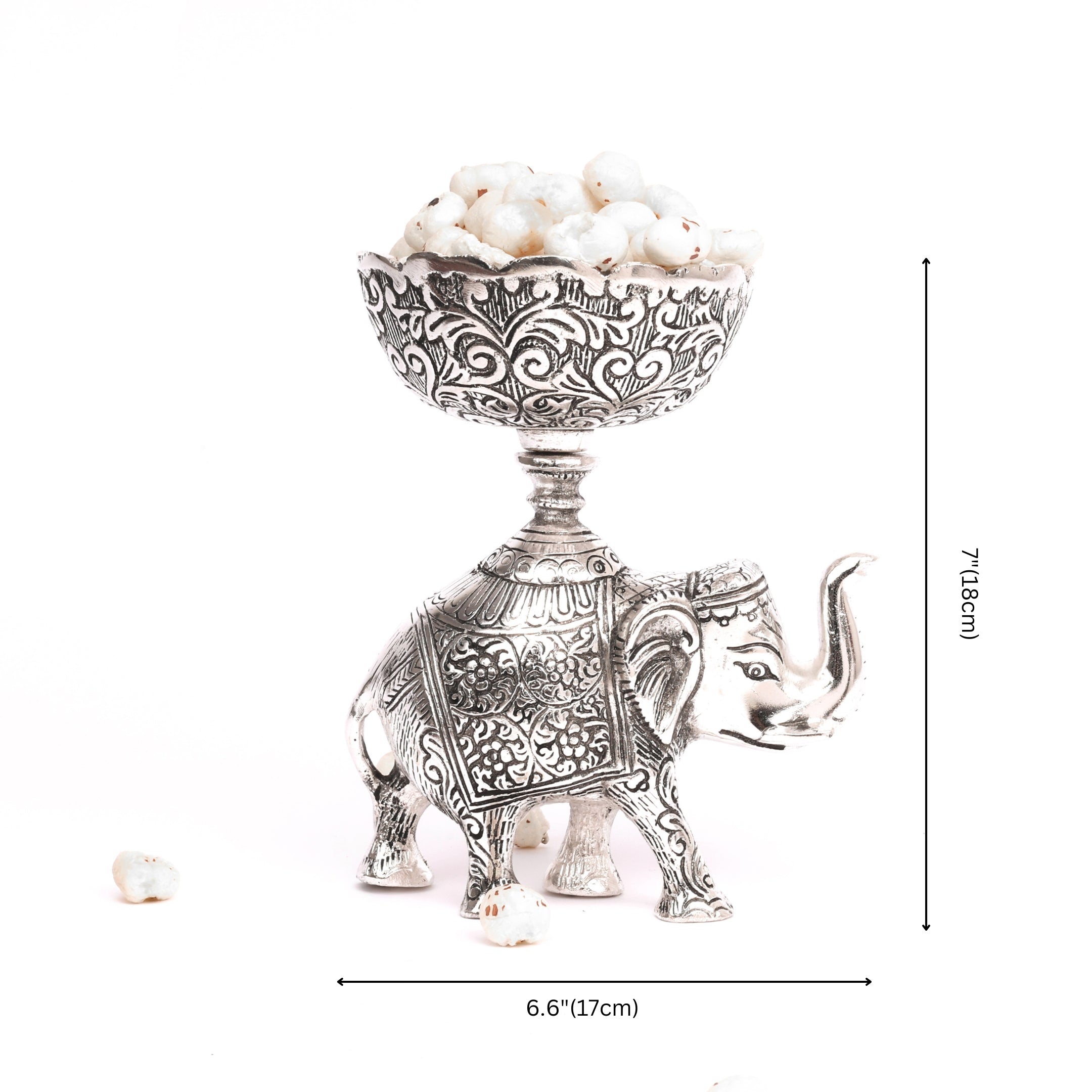 German Silver Elephant Bowl