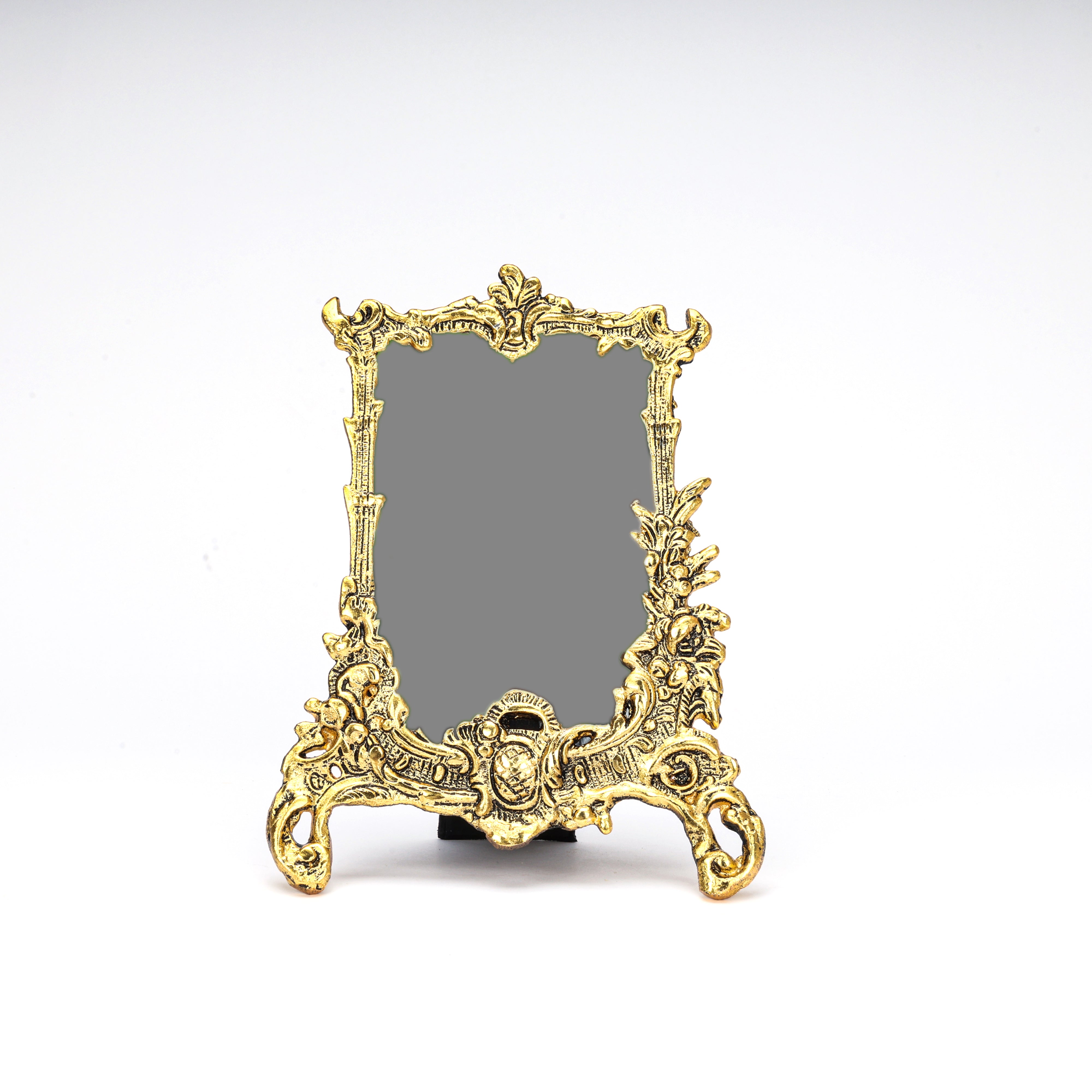 German Silver—Photo Frame—Golden