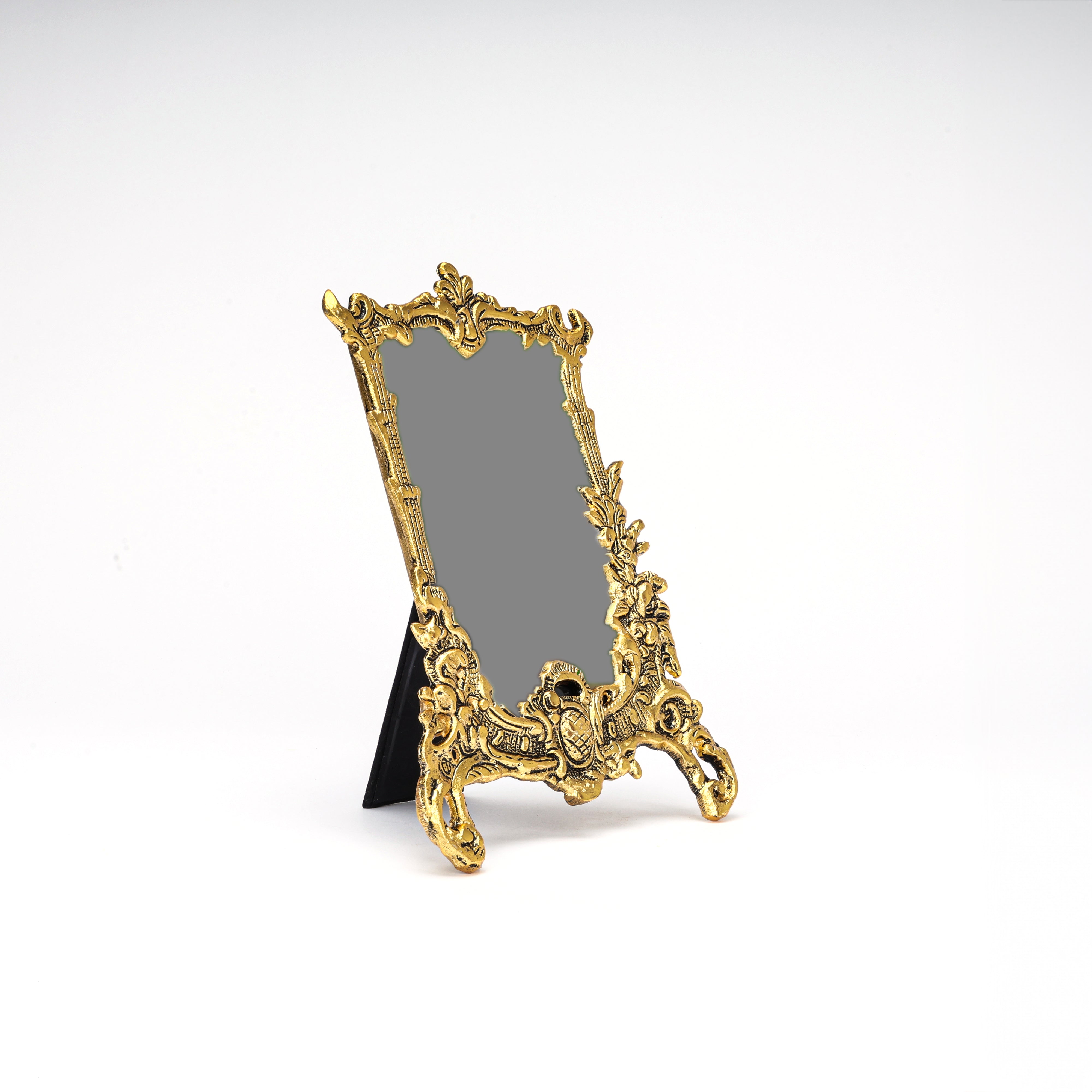 German Silver—Photo Frame—Golden