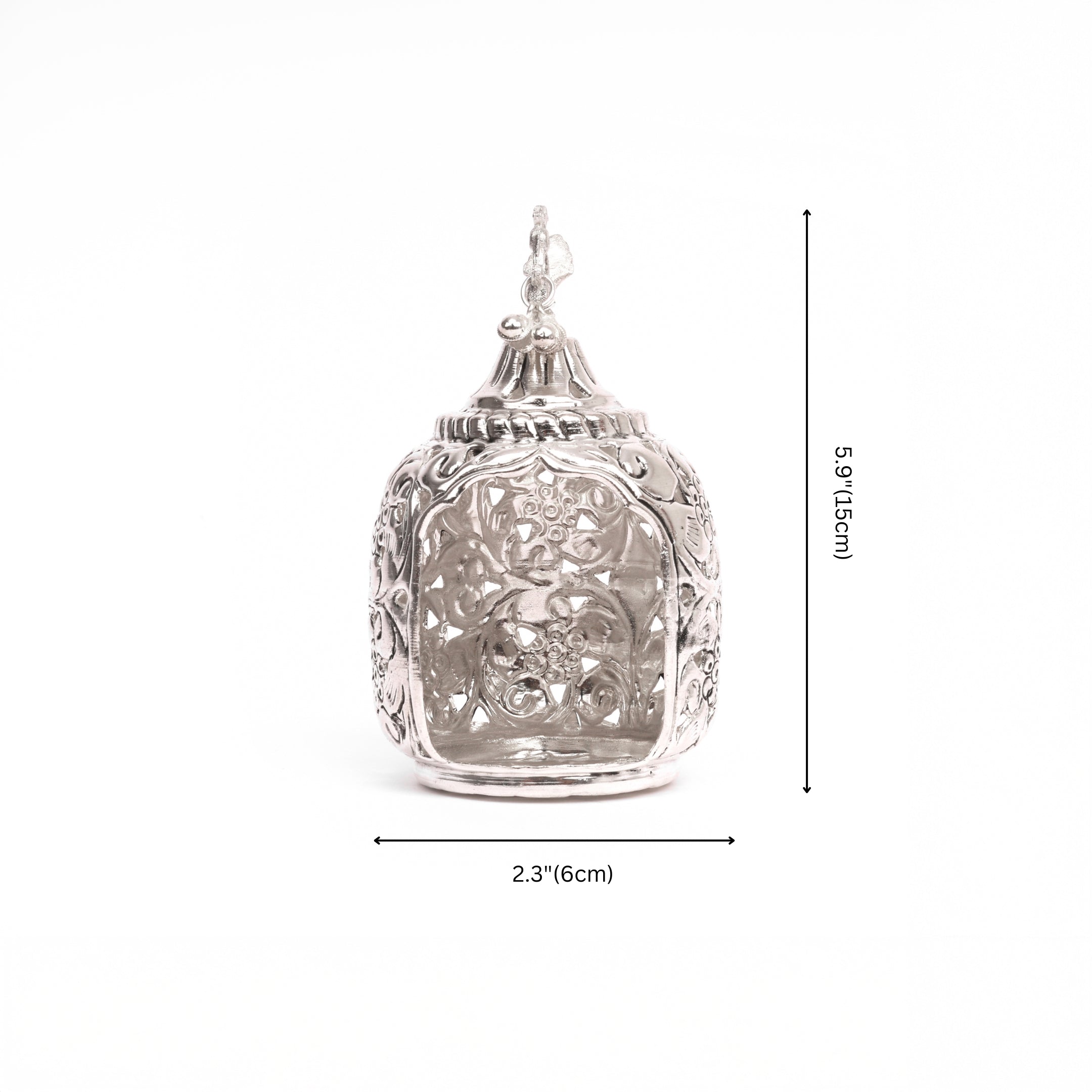 German Silver T-Light Holder