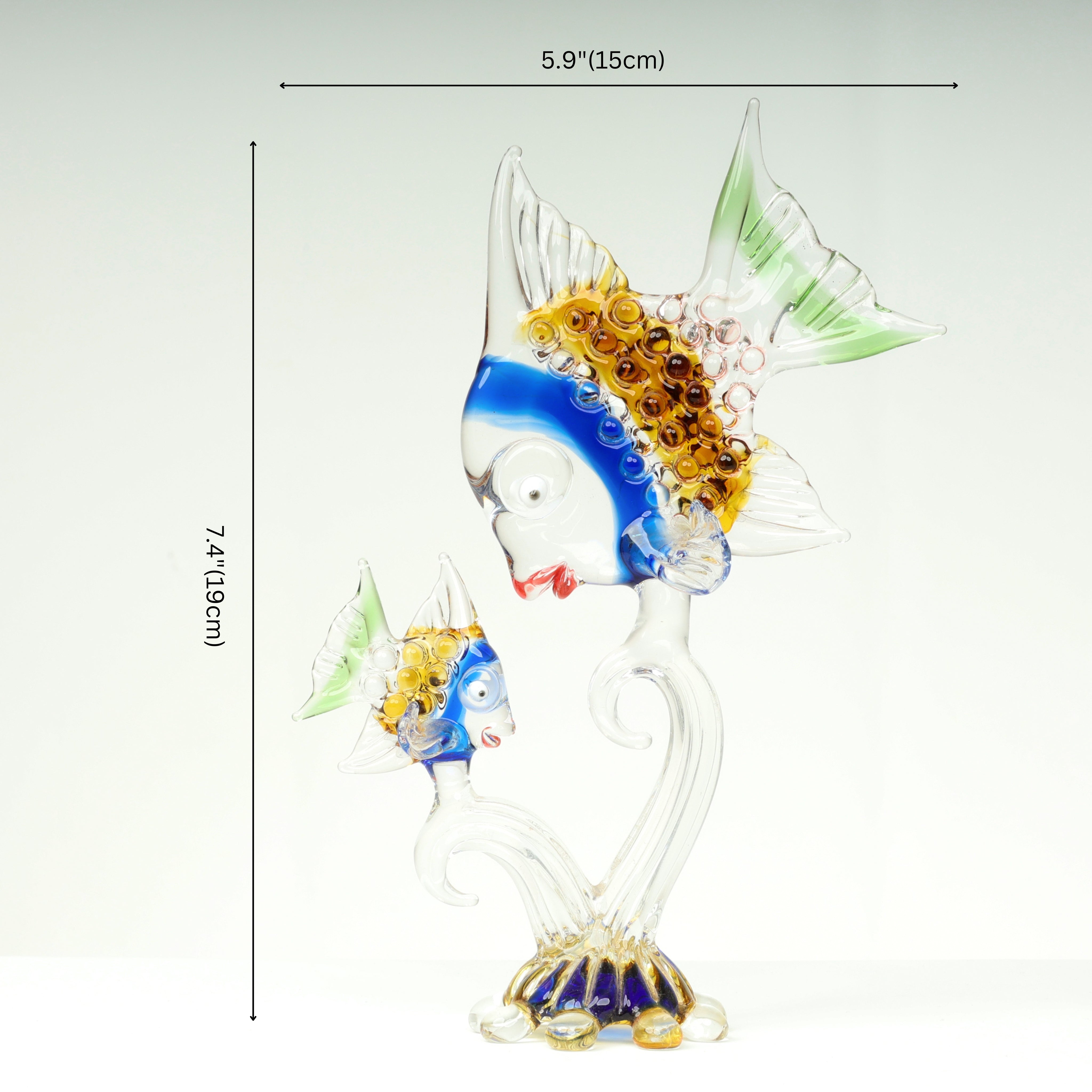 Glass Fish Figurine