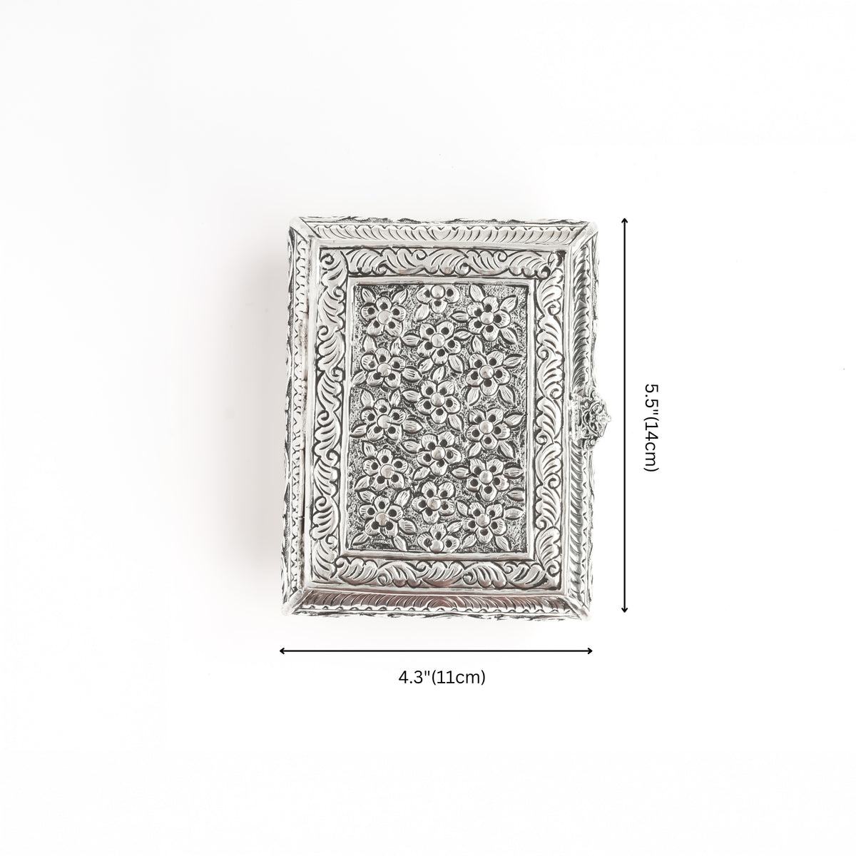 Utility Box Silver German Silver Multi-Utility Box – Natriel