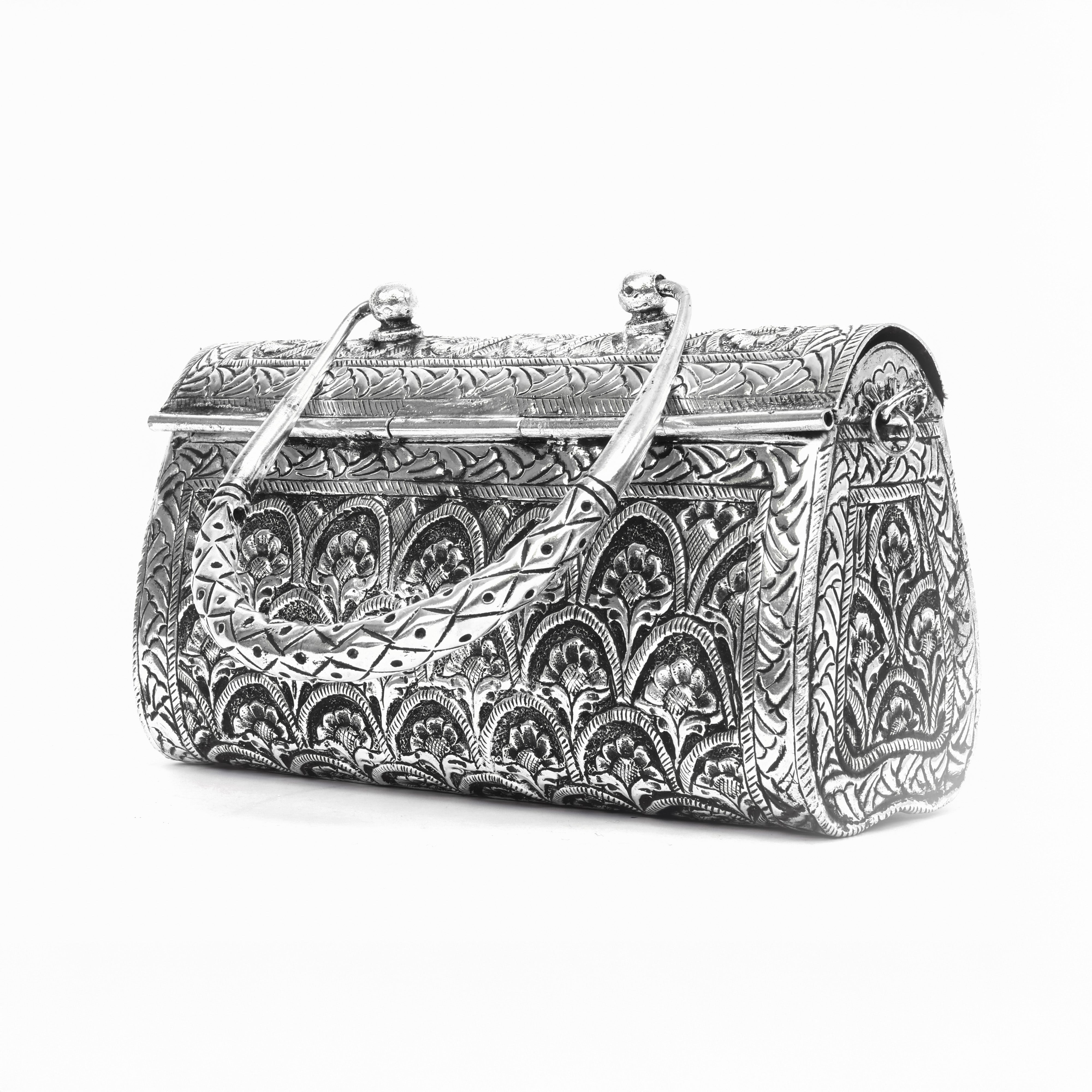 Elegant German Silver Clutch – Stylish Accessory for Any Occasion