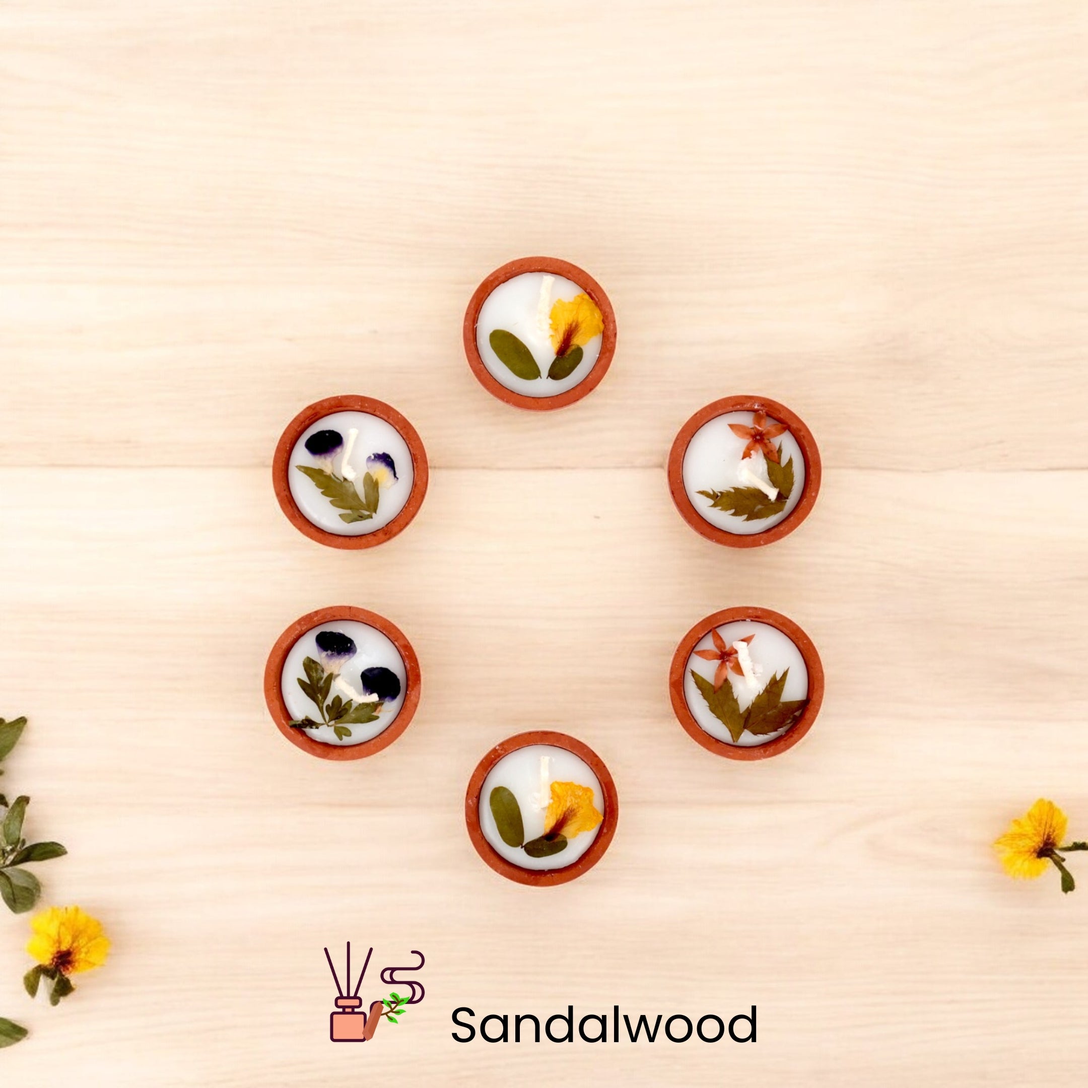 Set of 6 Scented Candle Box