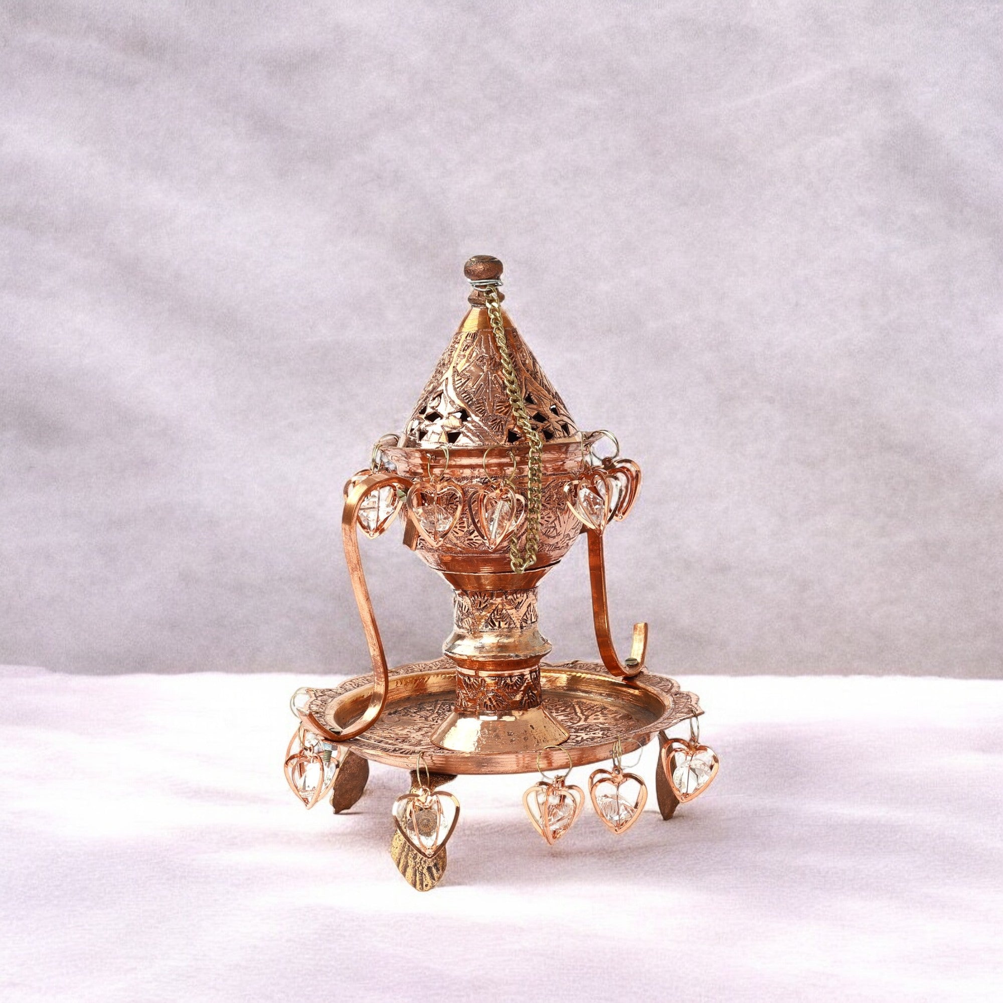 Handcrafted Copper Incense Burner