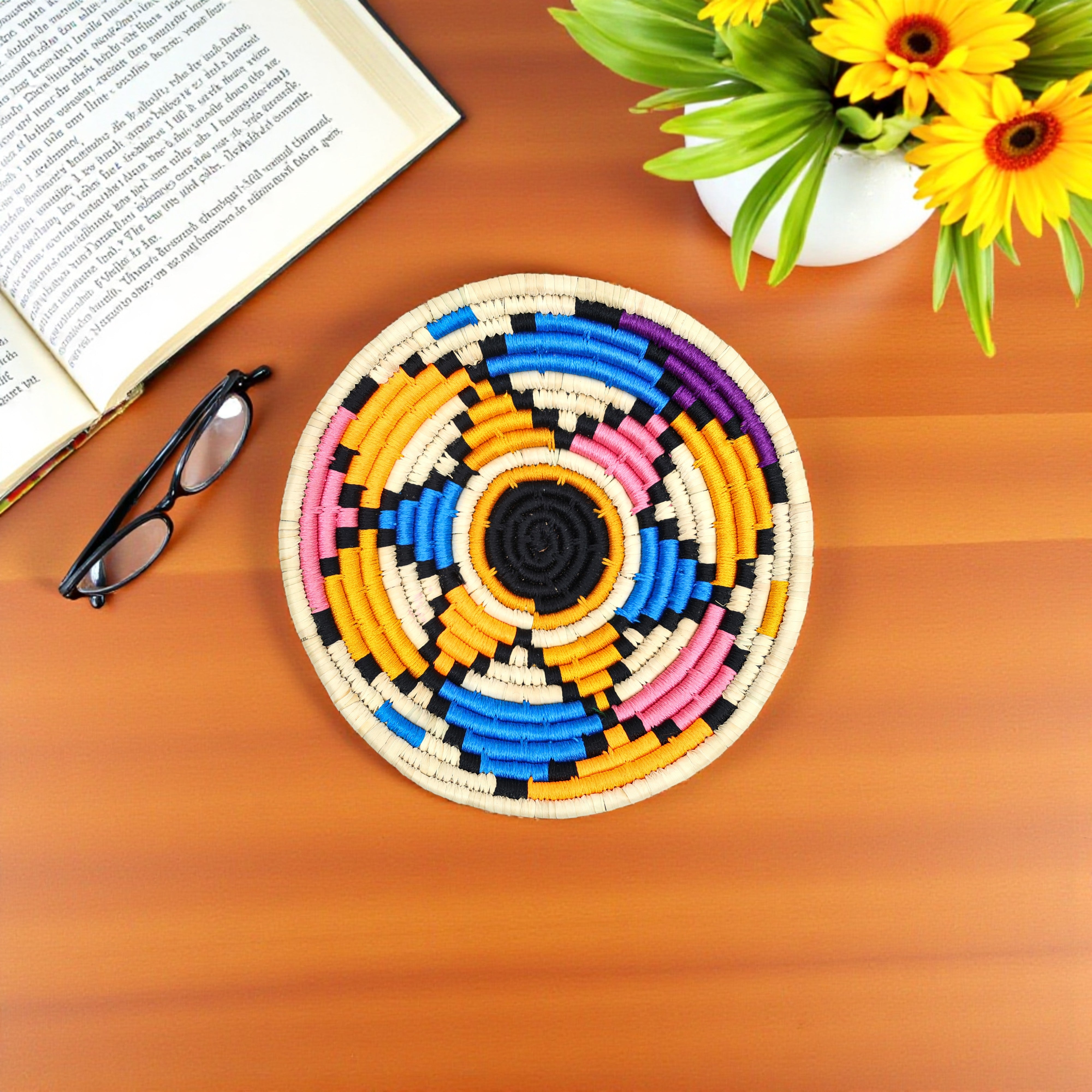 Handcrafted Sabai Grass Wall Plate