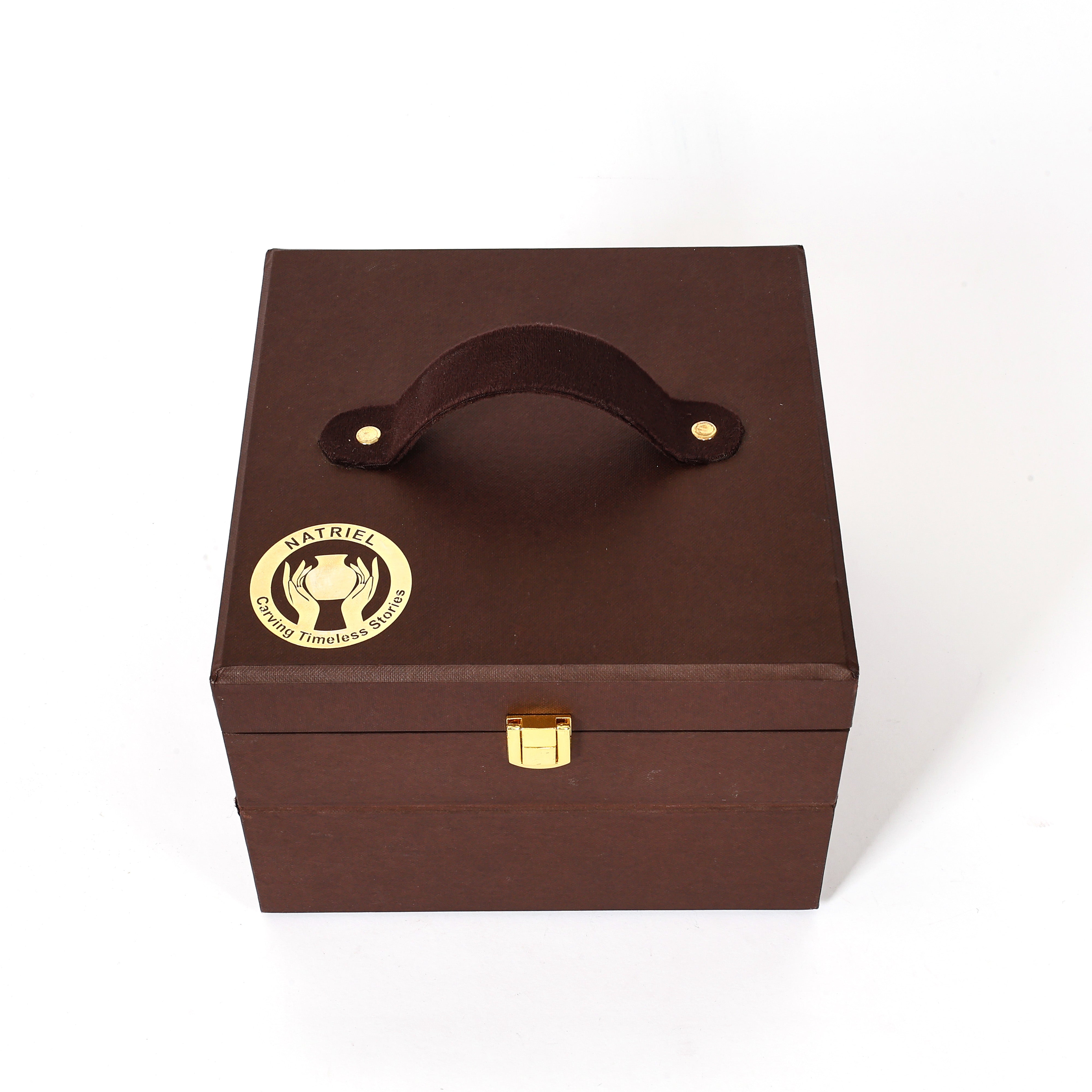 Decorative Glass Fruit bowl Gift box
