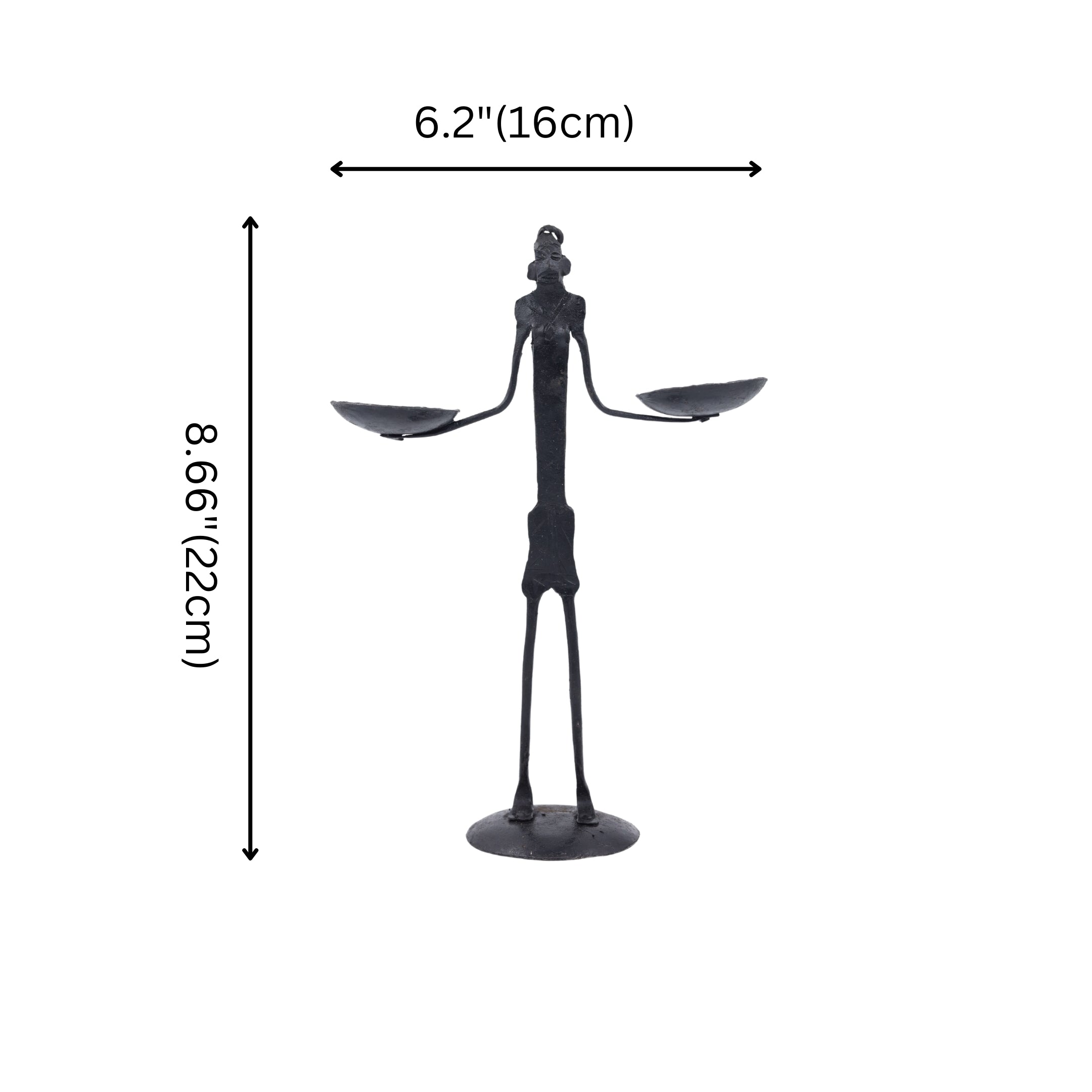 Iron T-Light Holder