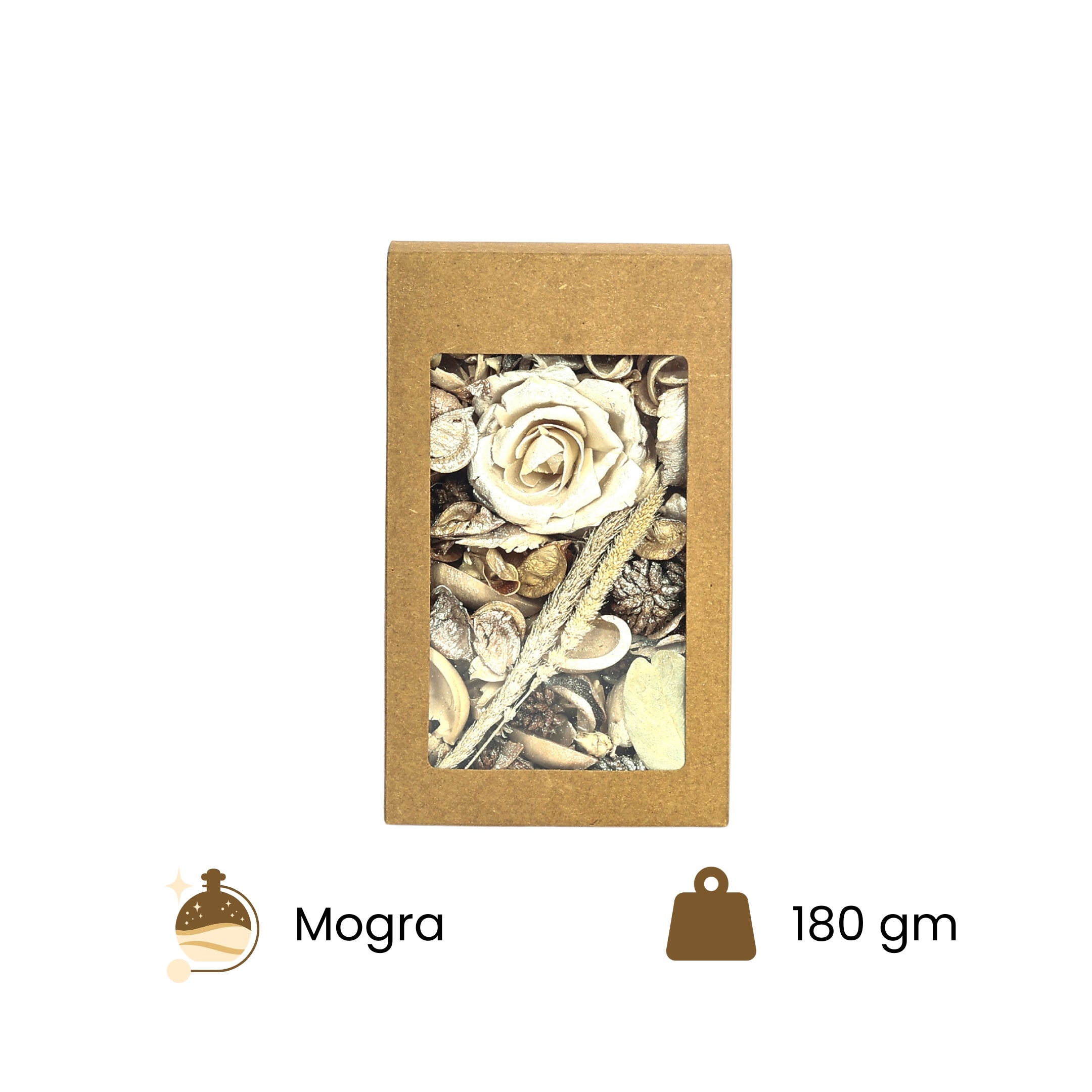 Jasmine Fragrance Potpourri Box for Home Décor