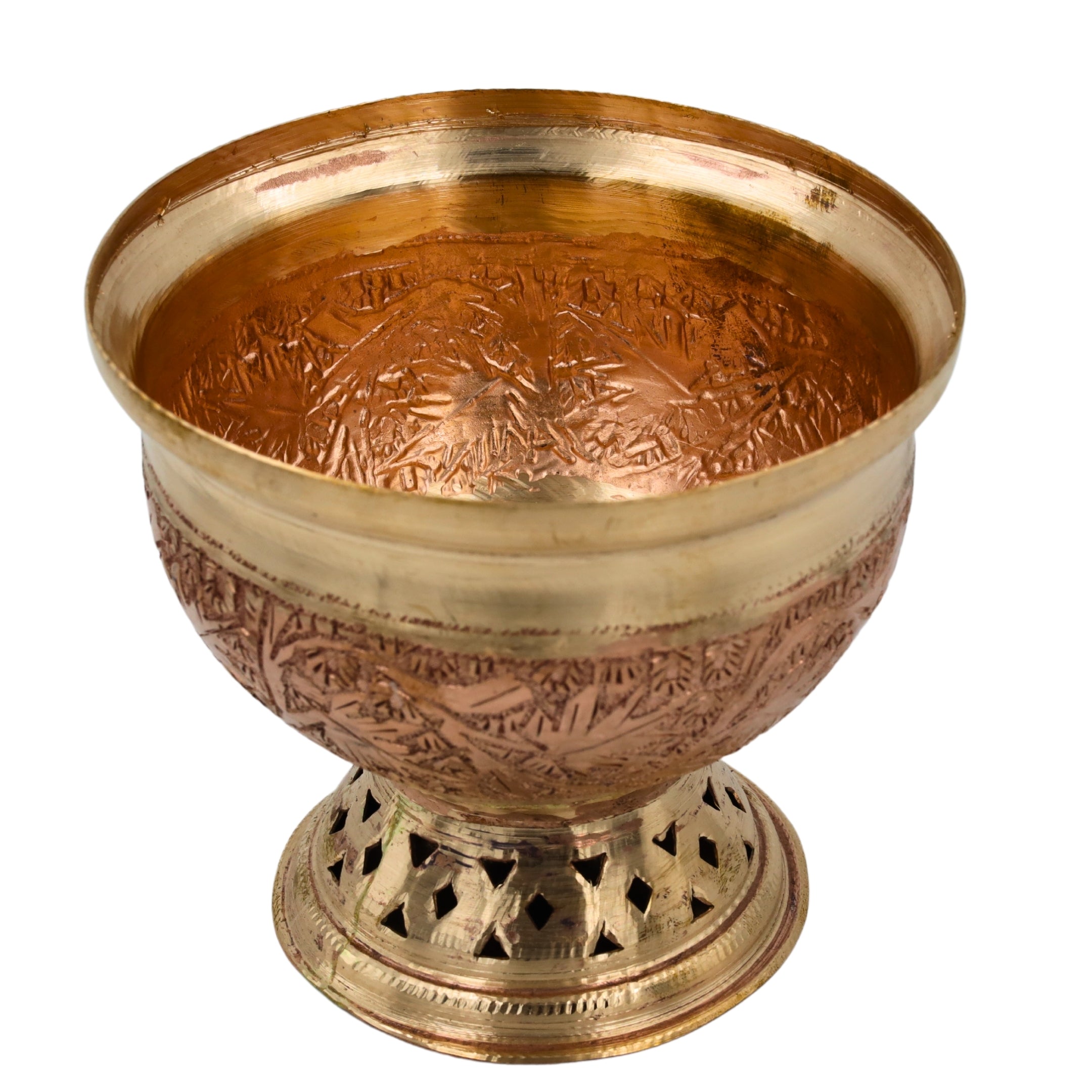 Kashmiri Copper Toor Pyala Bowl 