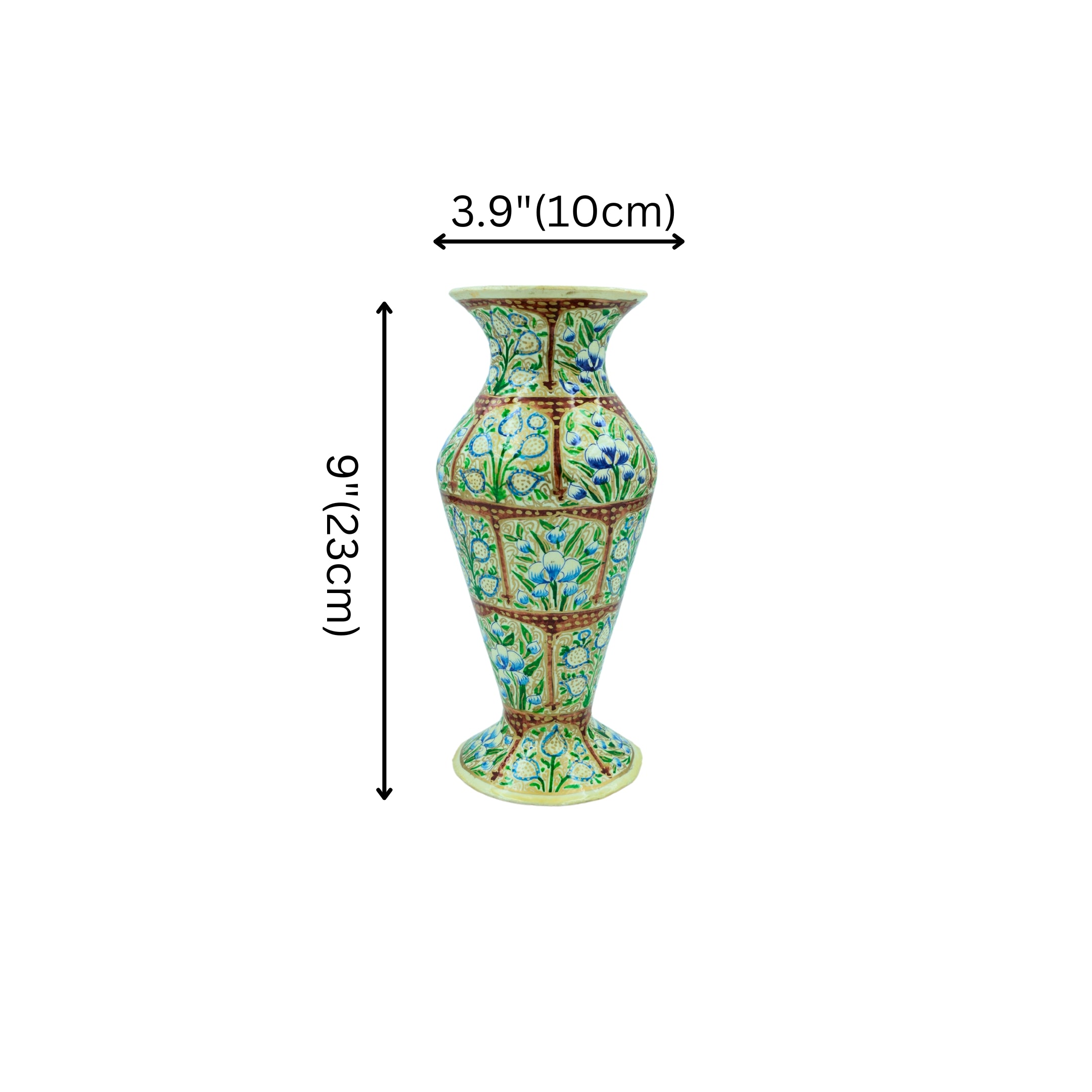 Kashmiri Papier Mache Flower Vase