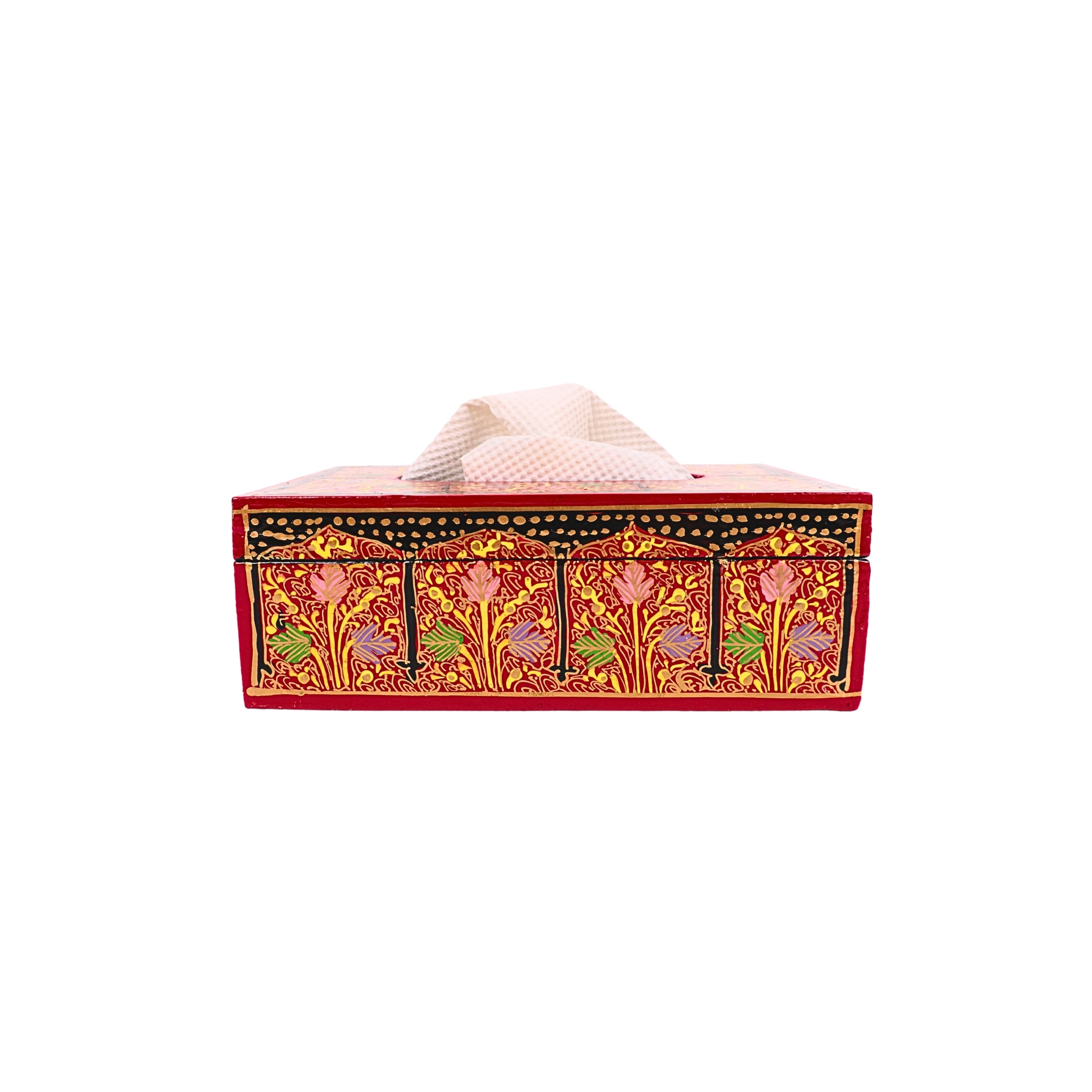 Kashmiri Papier  Mache Tissue Box
