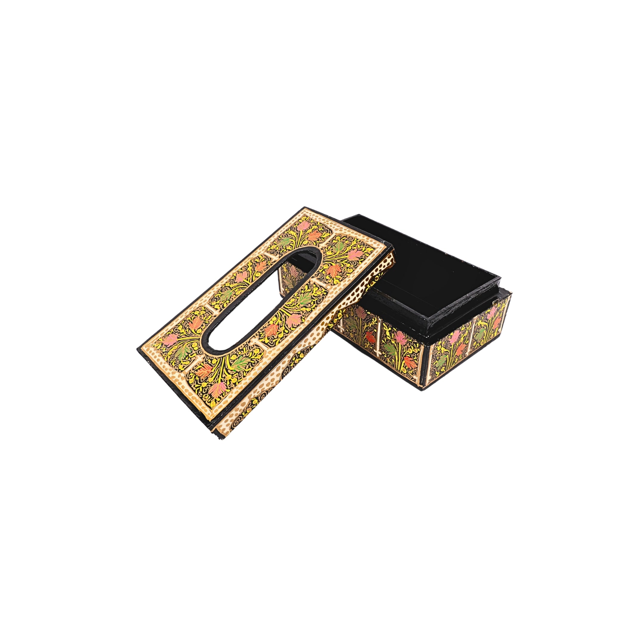 Kashmiri Papier  Mache Tissue Box