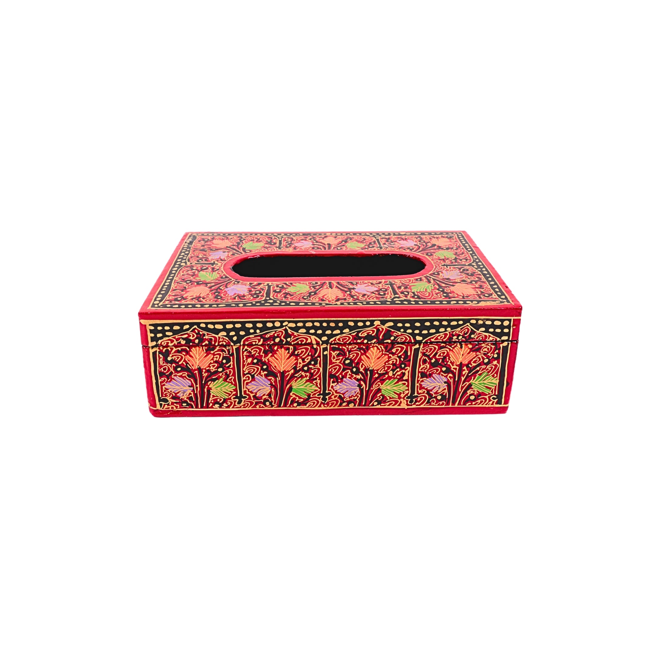 Kashmiri Papier  Mache Tissue Box