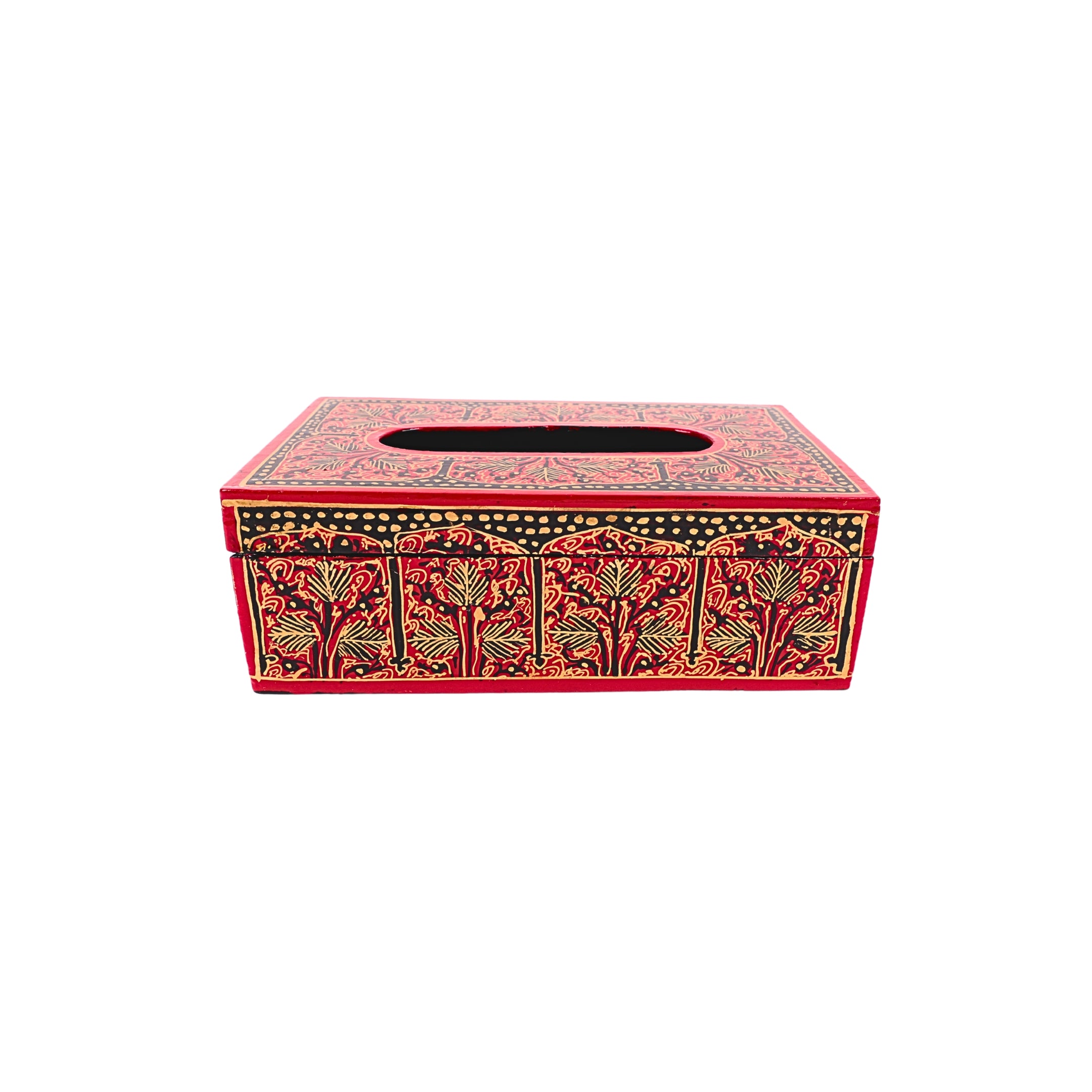 Kashmiri Papier  Mache Tissue Box